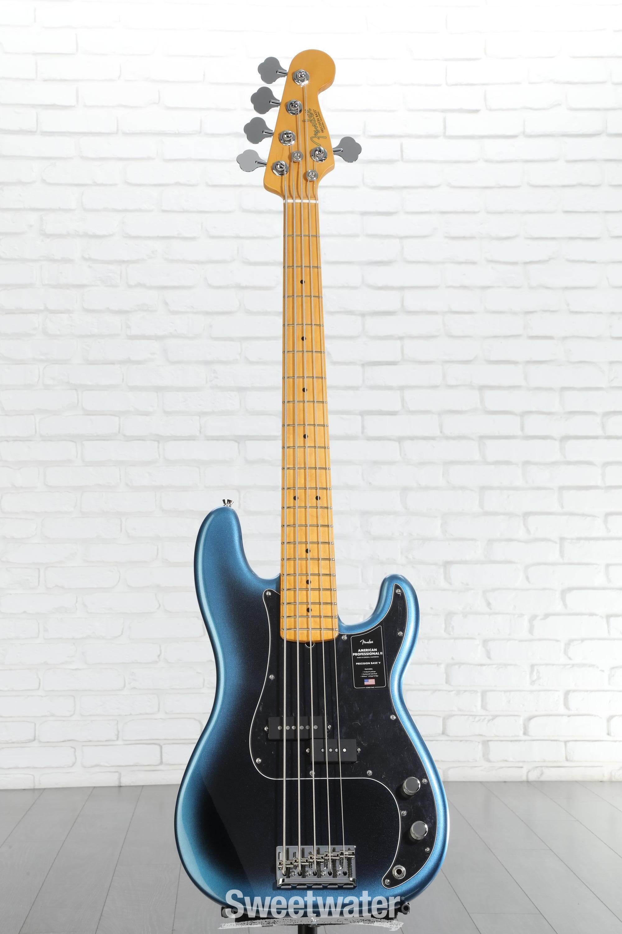 Fender アメプロPrecision Bass V mod Fender American Professional II Precision Bass V - Dark Night