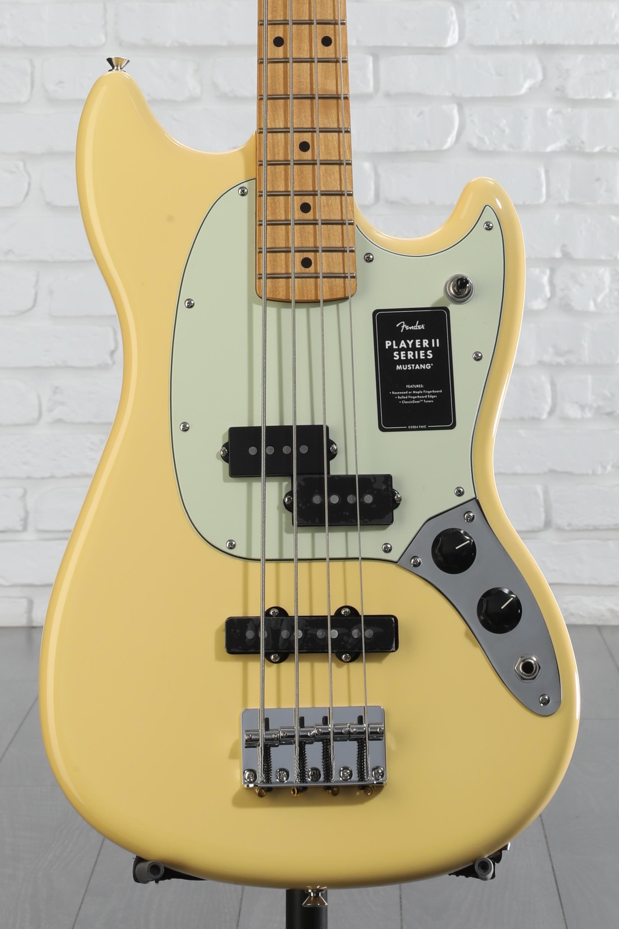 【美品】Fender Player Mustang Bass PJ Fender Player Mustang Bass PJ Review - Bass Musician