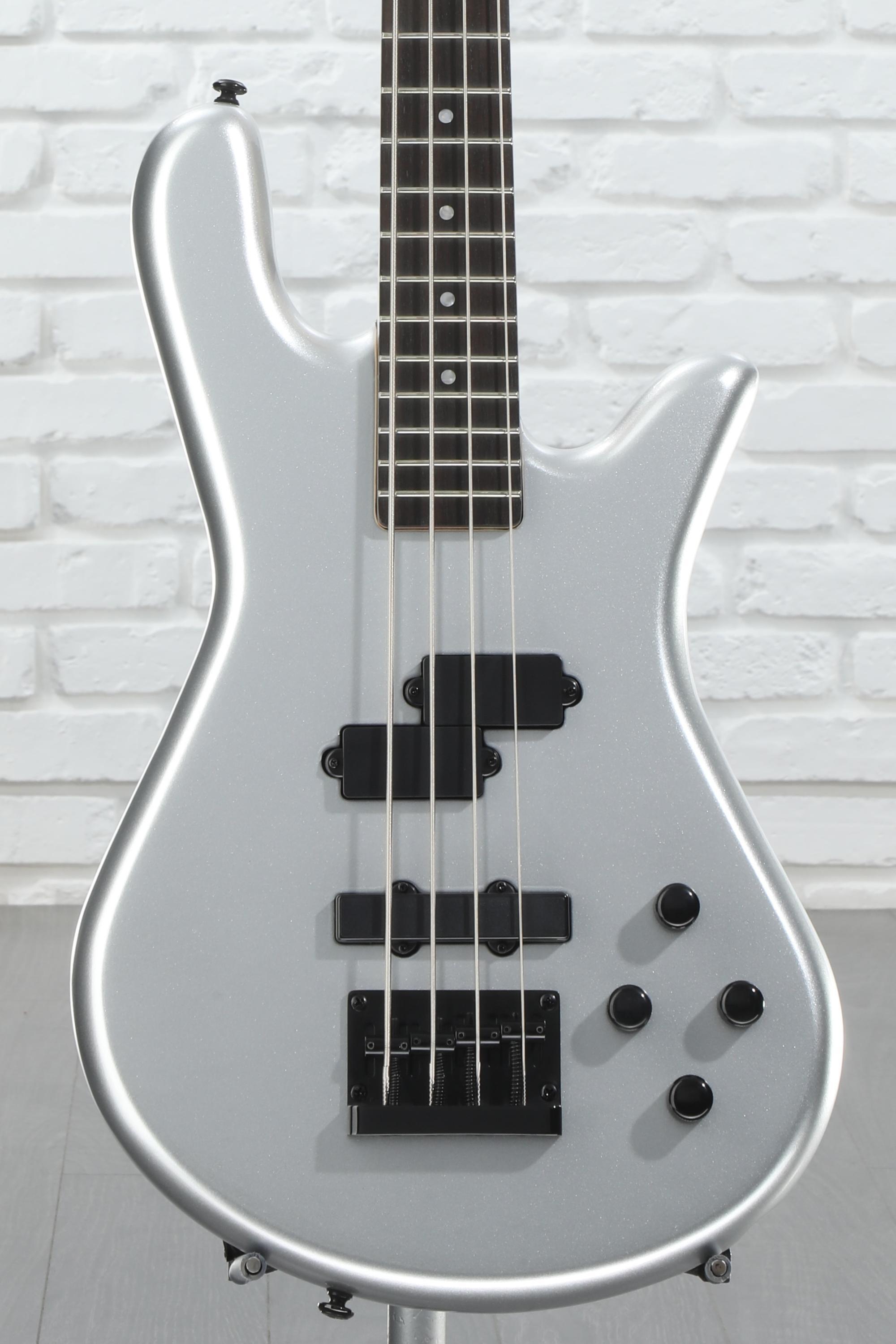 Spector Performer 4 Bass Guitar - Silver | Sweetwater
