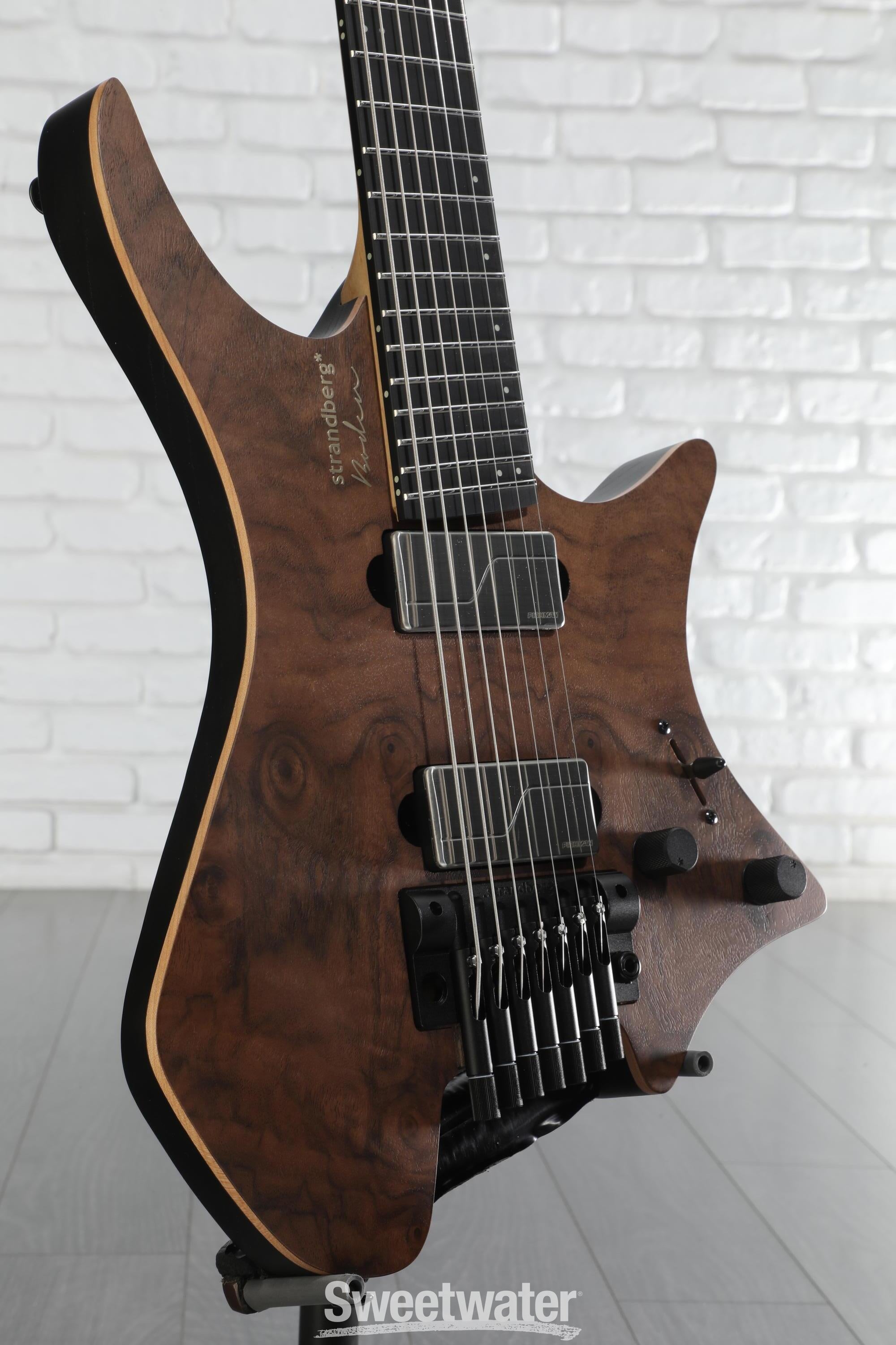 Strandberg Boden Prog NX 7 Electric Guitar - Natural Walnut