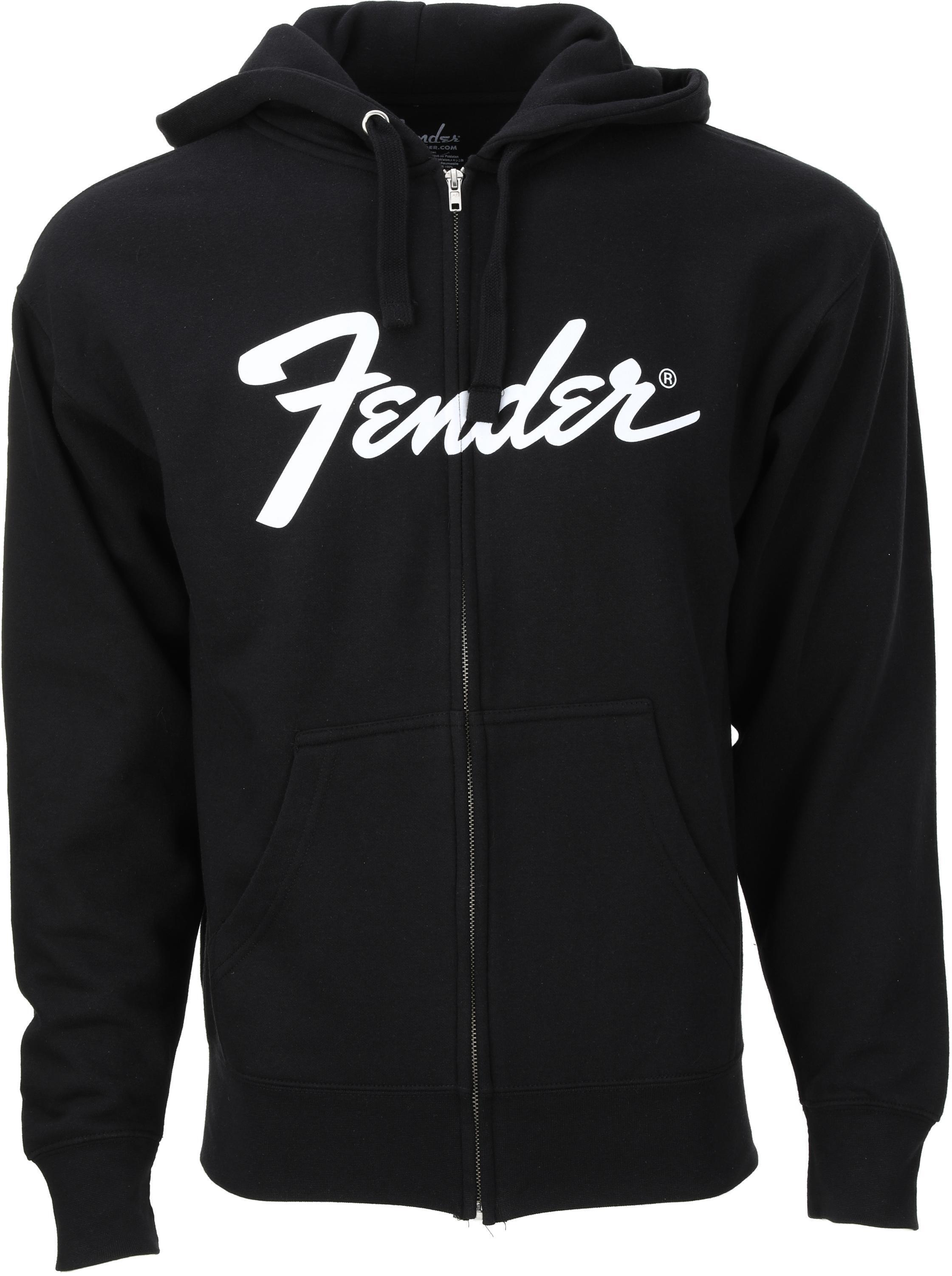 Fender Transition Logo Zip Front Hoodie X Large Sweetwater