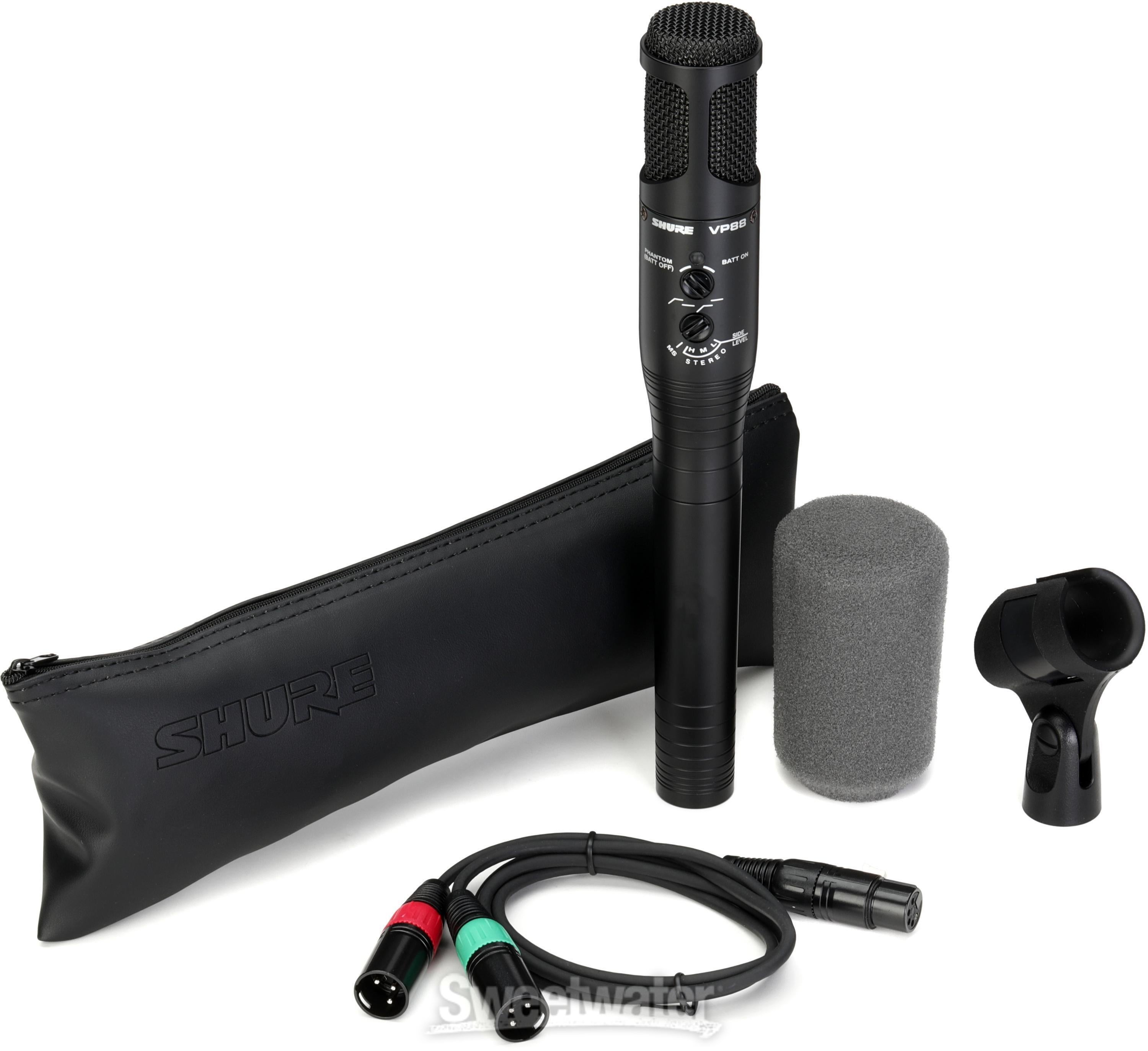 Shure VP88 Stereo Condenser Microphone Reviews | Sweetwater