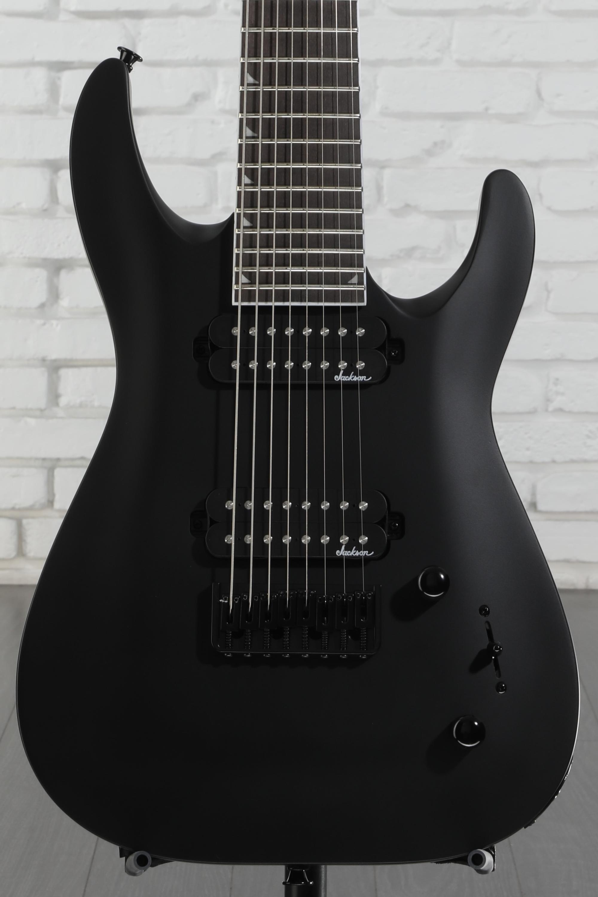 Jackson Dinky Arch Top JS32-8 DKA HT - Satin Black | Sweetwater