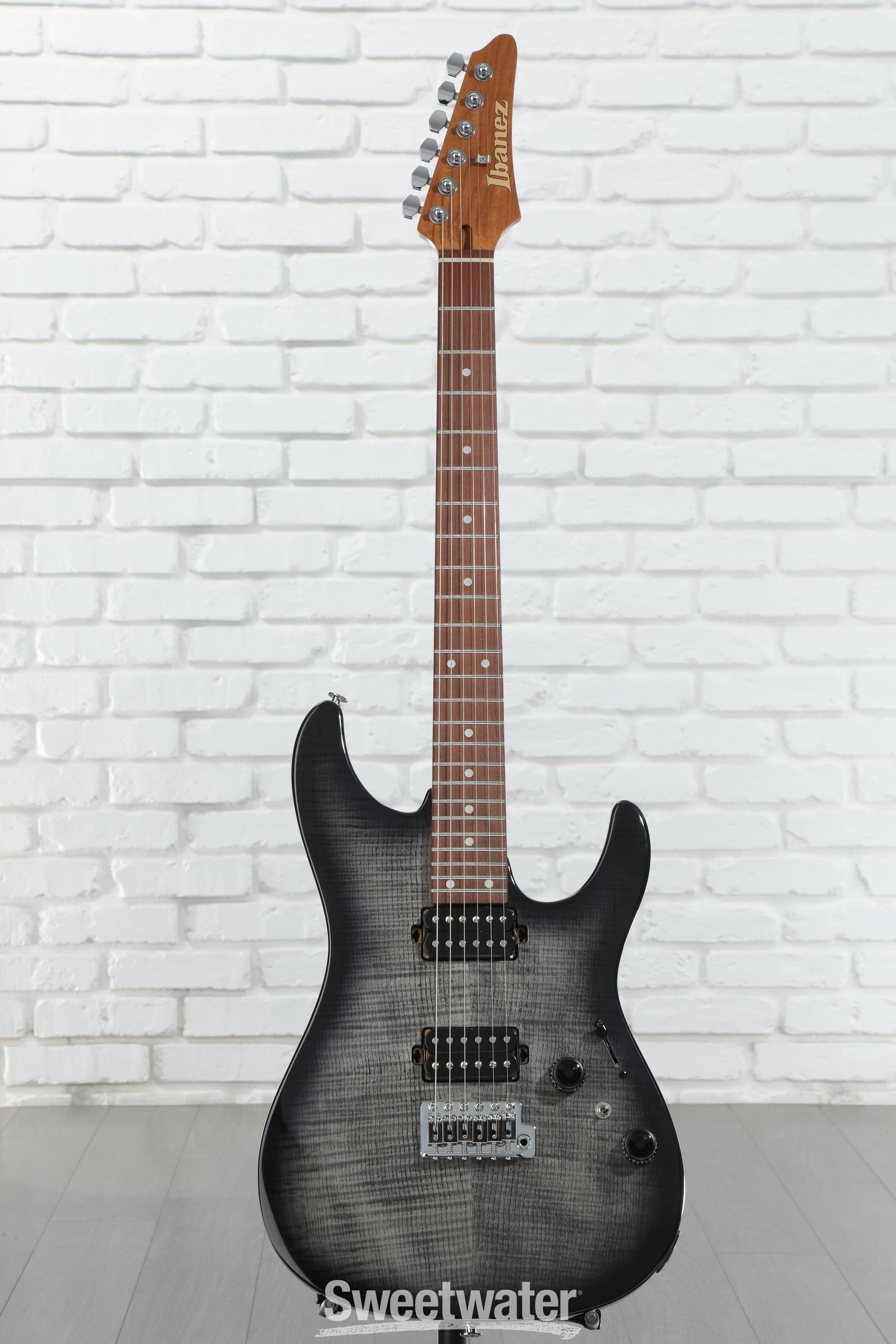 Ibanez Standard AZ24S1F Electric Guitar - Transparent Black