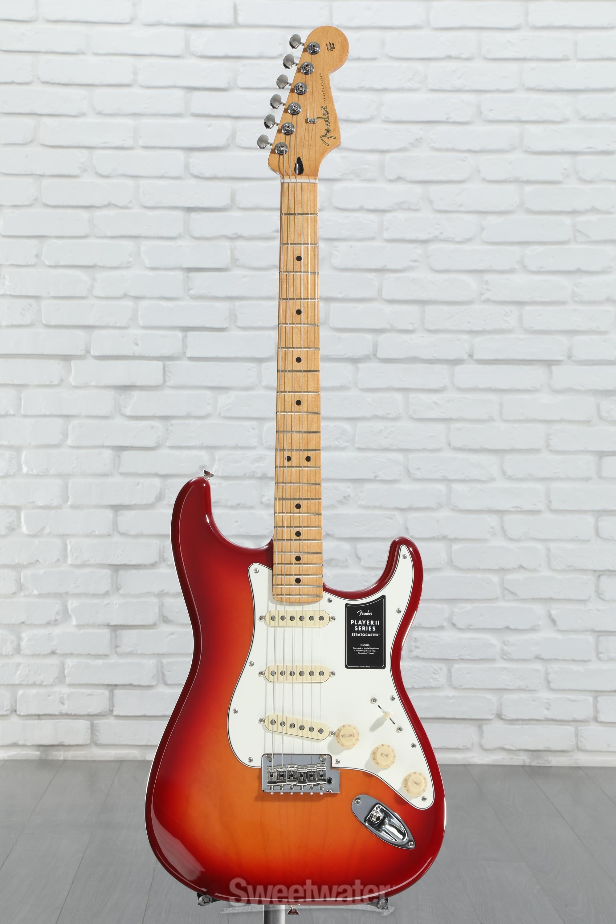 Amazon.com: Fender Player II Stratocaster, Rosewood - Polar