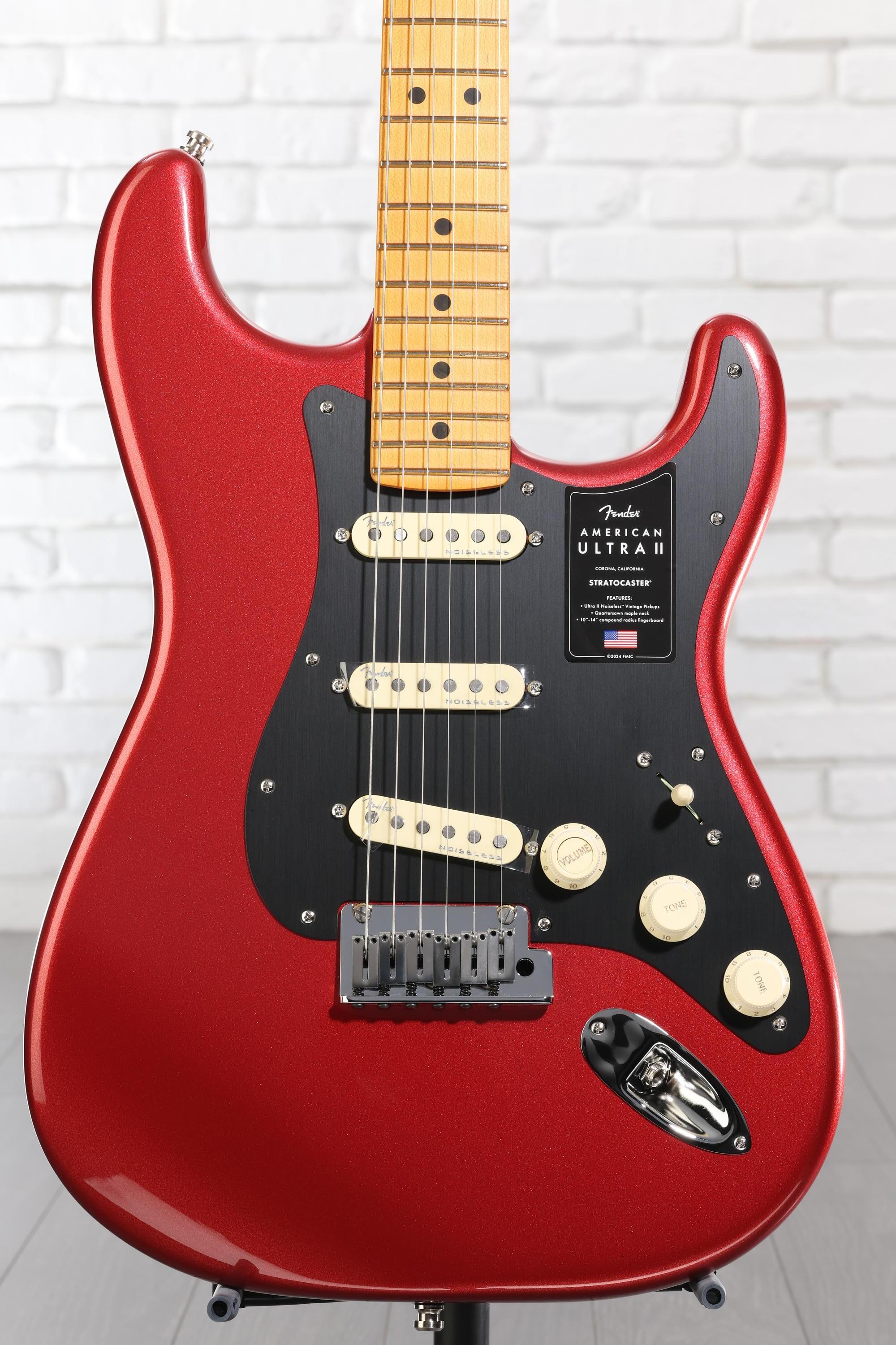 Fender American Ultra II Stratocaster Electric Guitar - Sinister