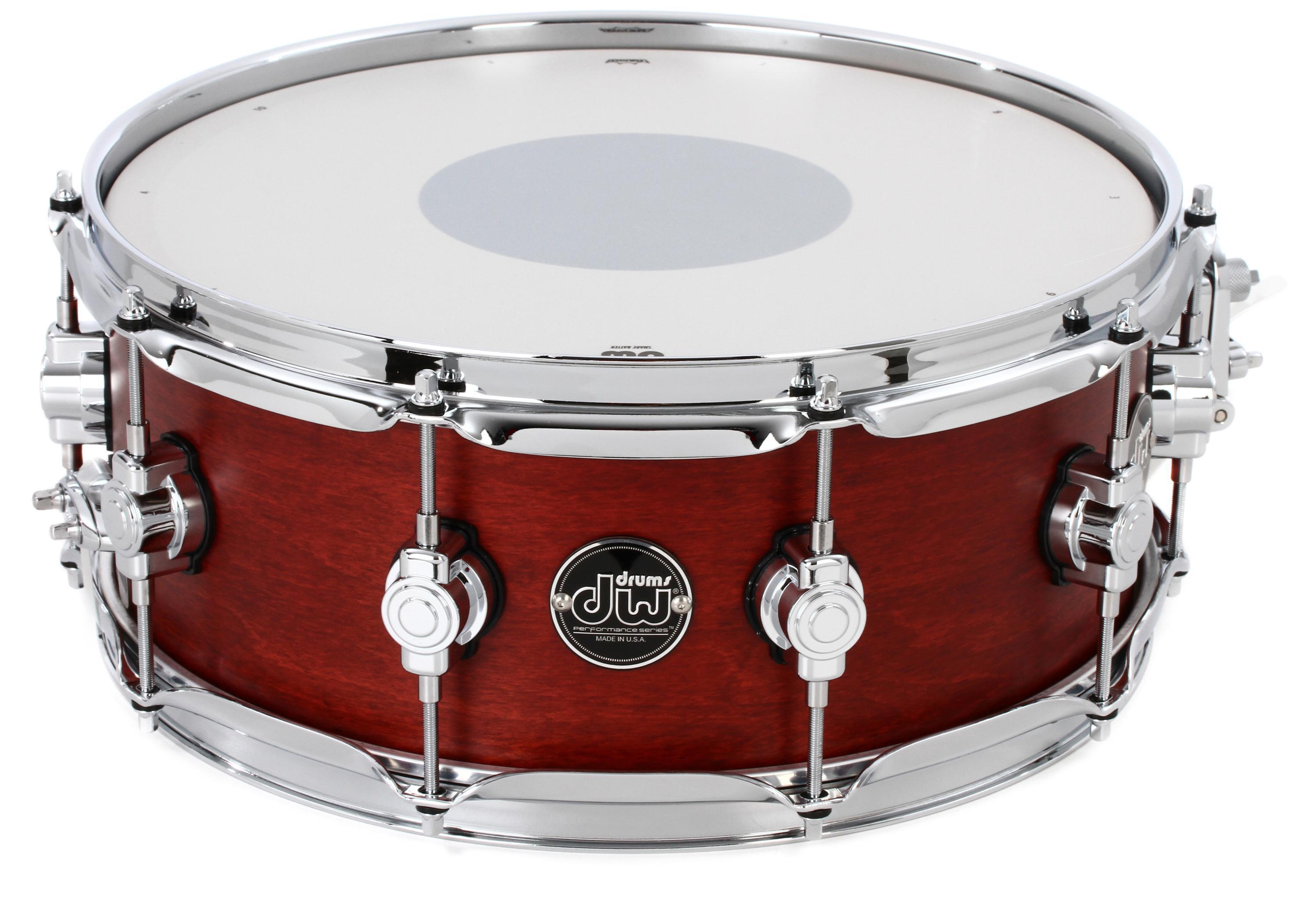 DW Performance Series Snare Drum - 5.5 x 14 inch - Tobacco Satin Oil