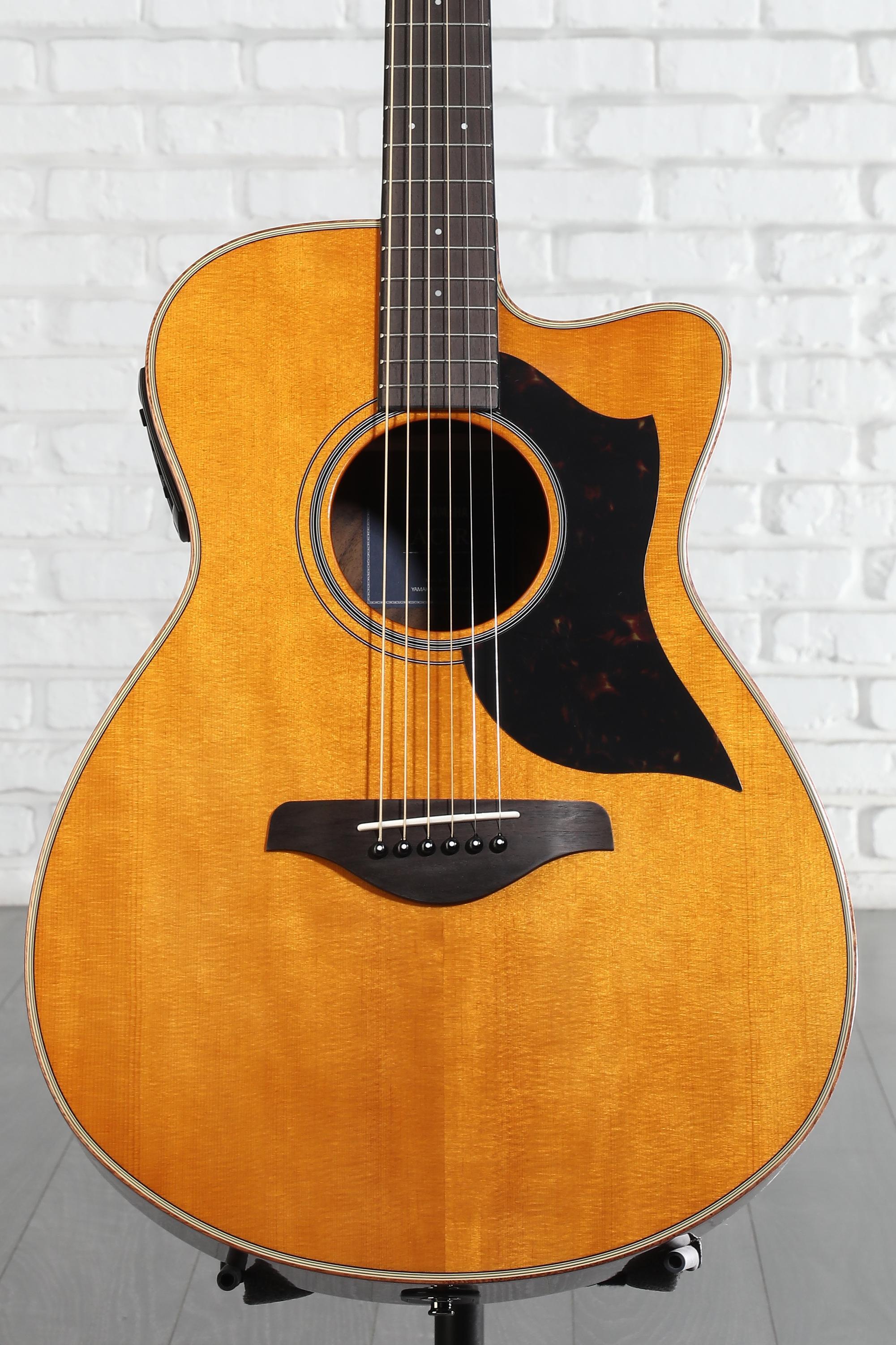 Yamaha AC1R Concert Cutaway Acoustic-electric Guitar - Vintage