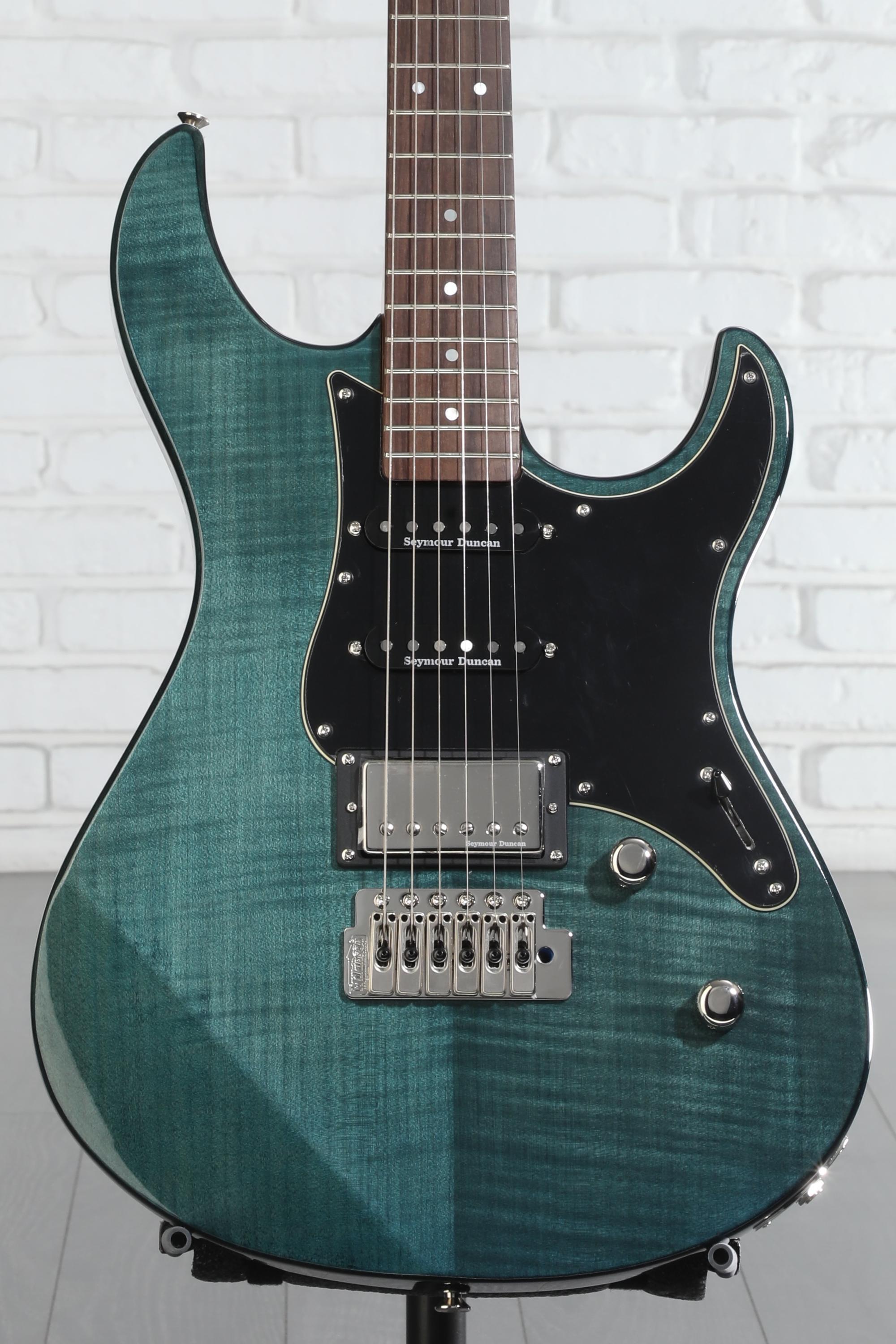 Yamaha Pacifica PAC612VIIFM Electric Guitar - Indigo Blue | Sweetwater