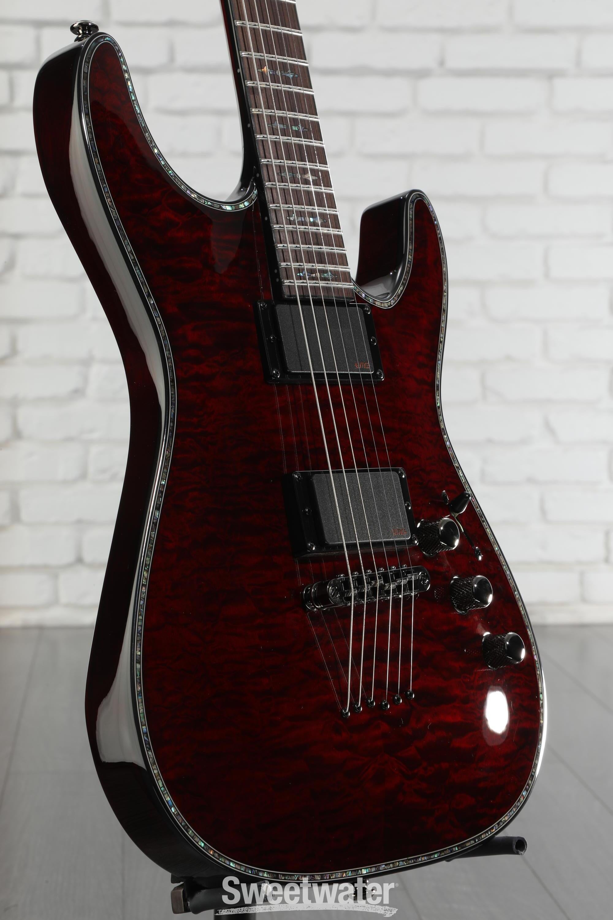 ギター Schecter Hellraiser YUKI Schecter C-1 Hellraiser Electric Guitar | zZounds