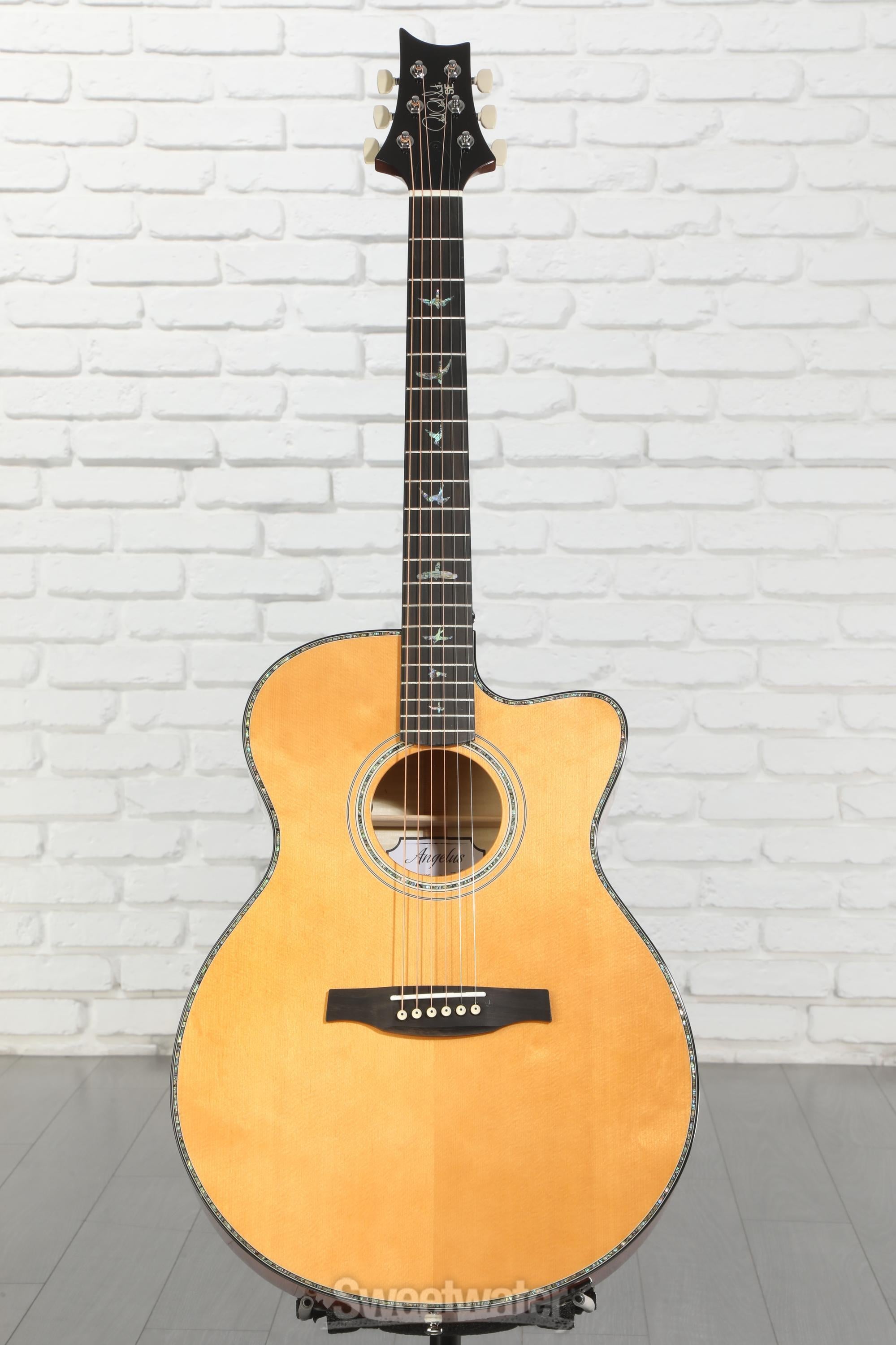 PRS SE A50 Angelus Acoustic-electric Guitar - Black Gold | Sweetwater