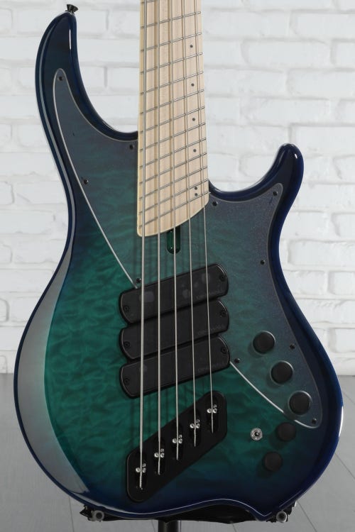 Dingwall Guitars Combustion Nashville Edition 5-string Electric Bass Guitar - Whalepool Burst