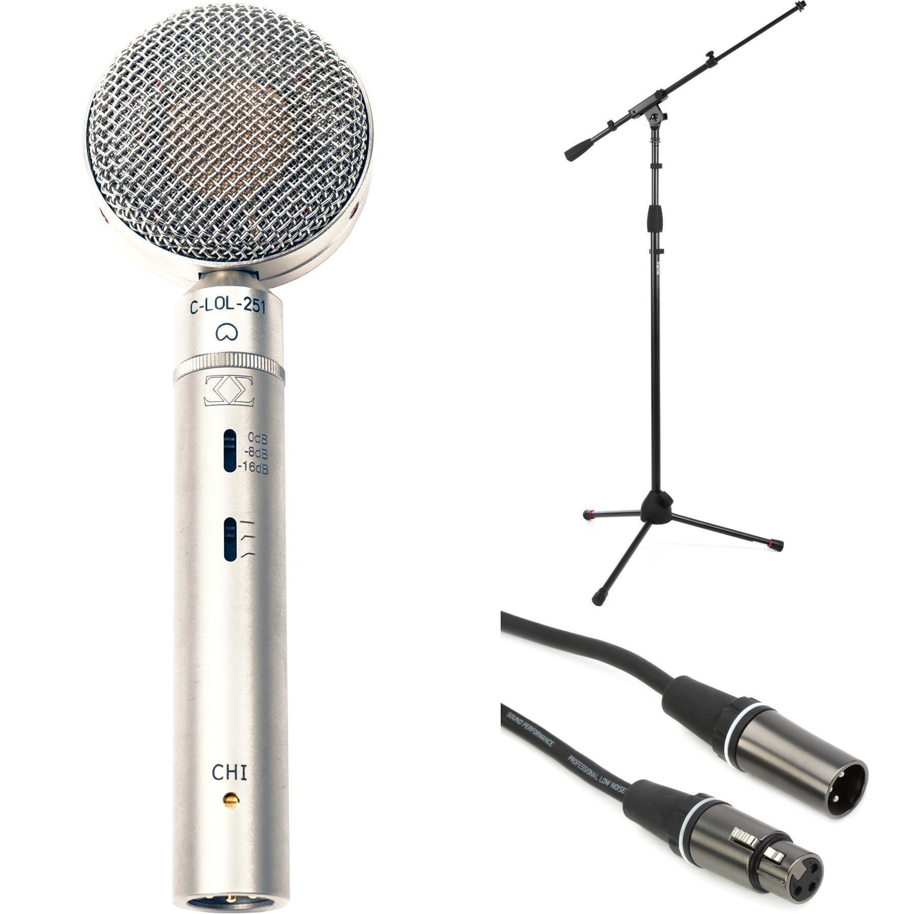 ADK C-LOL 251 FX Large-diaphragm Condenser Microphone with Stand