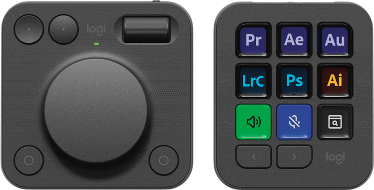Logitech MX Creative Console Customizable Desktop Interface Logitech MX Creative Console Customizable Desktop Interface