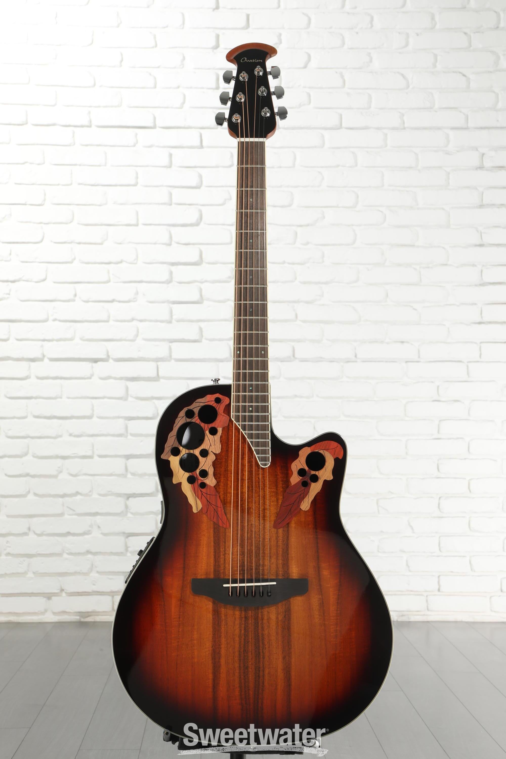 Ovation Celebrity Elite CE48P-KOAB Super Shallow Acoustic-electric