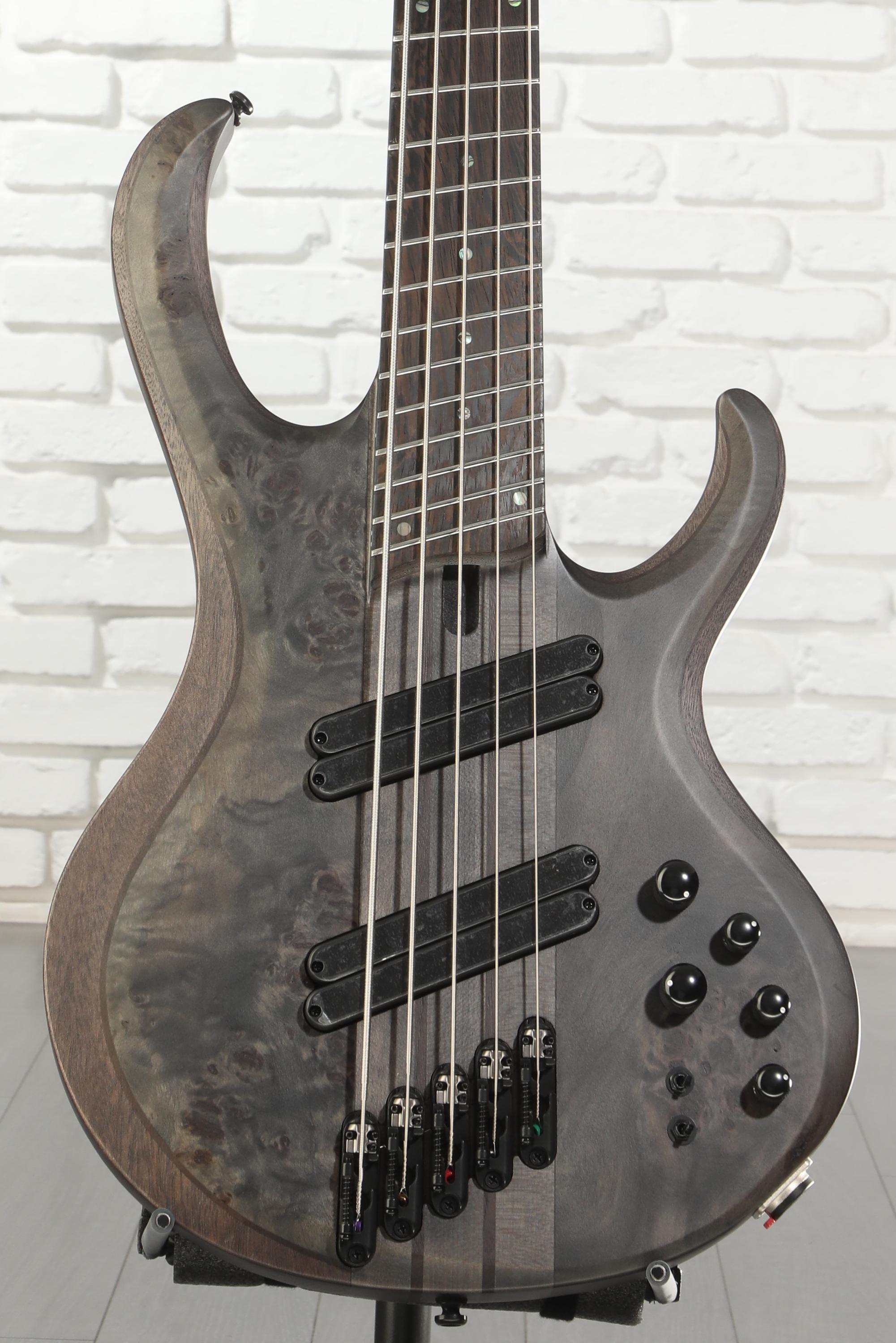 Ibanez Bass Workshop BTB805MS 5-string Bass Guitar - Transparent