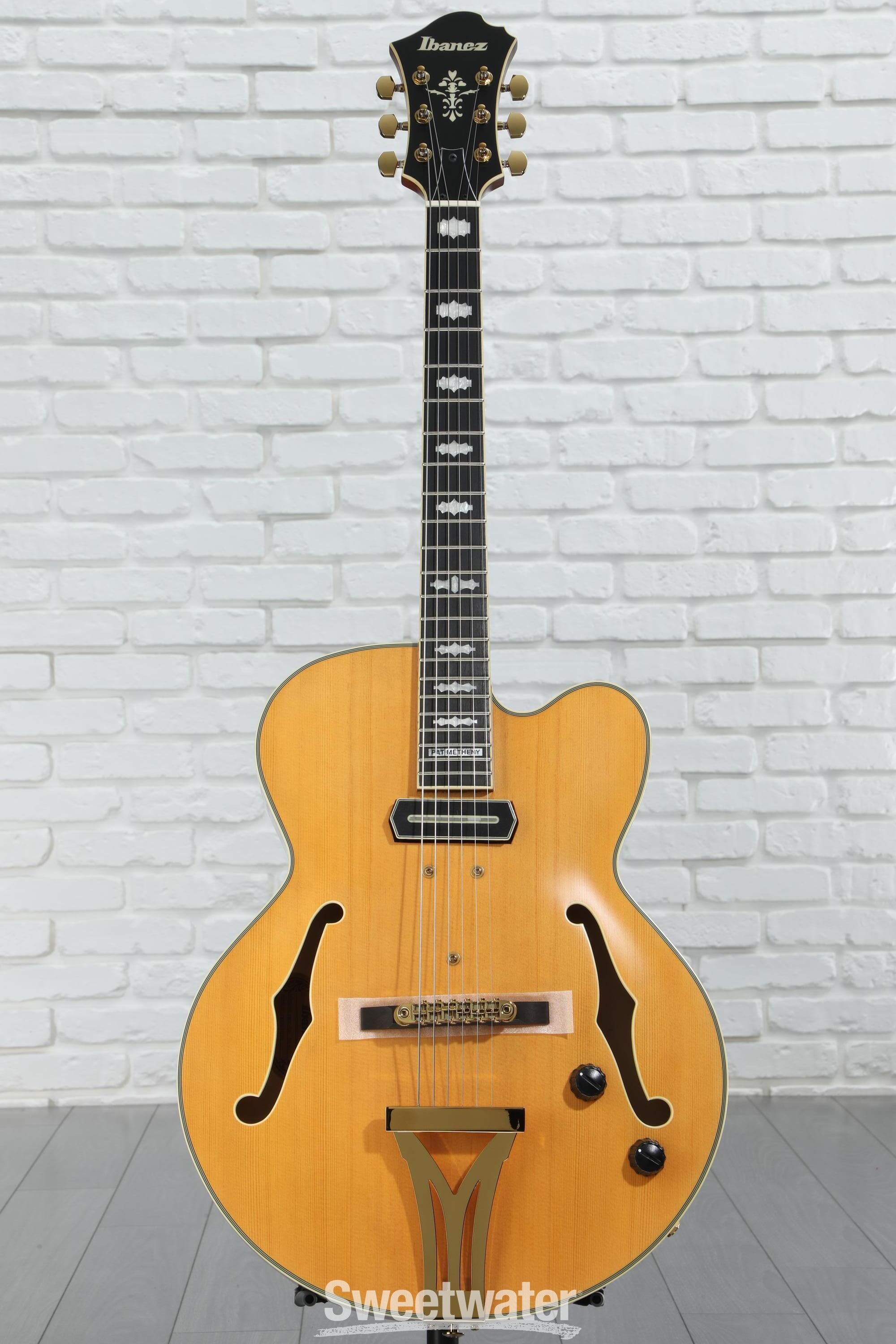 cotrane様　Ibanez PM3C Natural Amber Ibanez PM3C Pat Metheny Signature Hollowbody Electric Guitar