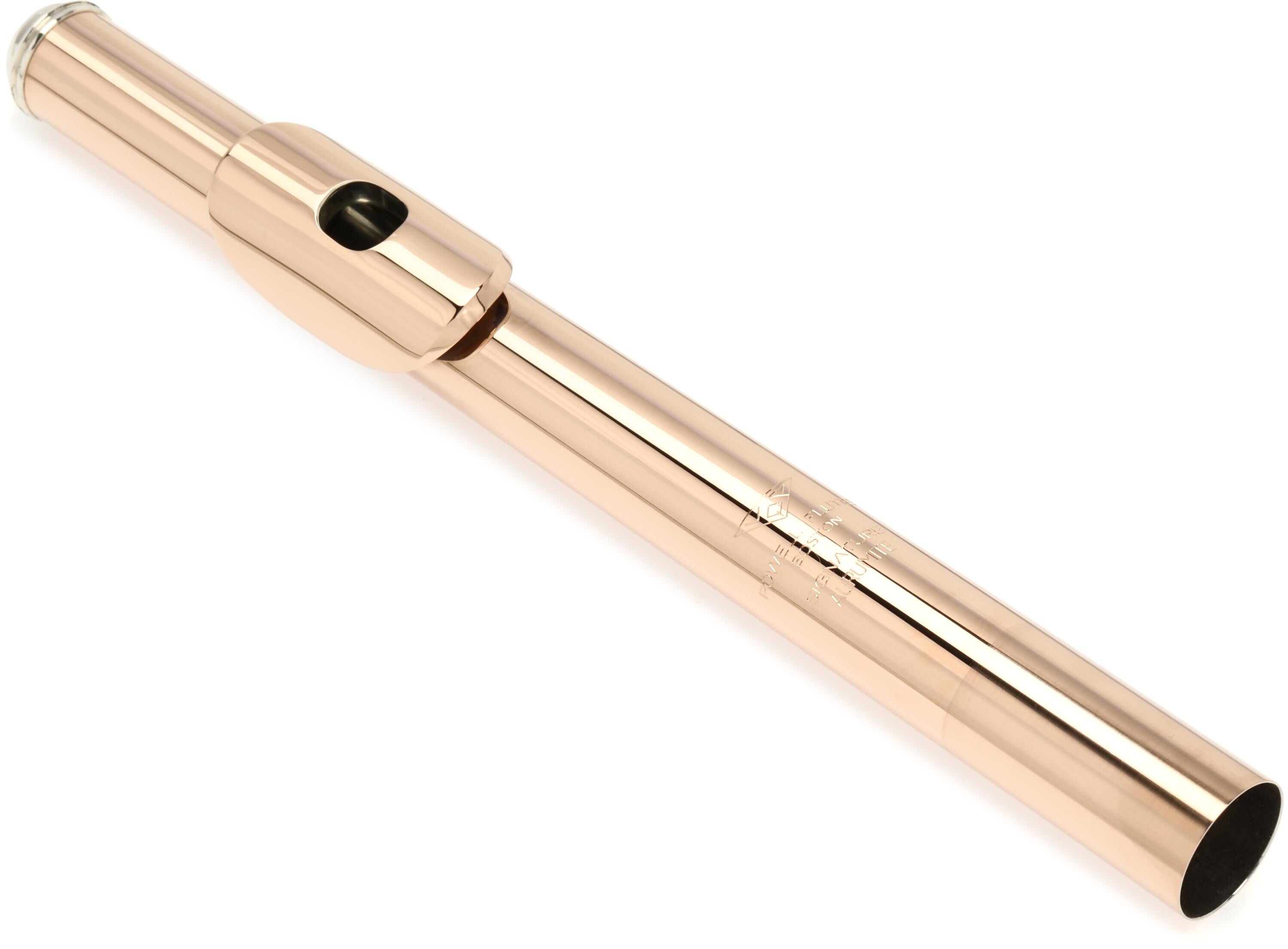 Photo of Powell Sonare 40614 Signature II KT-Style Aurumite Headjoint with Silver Riser