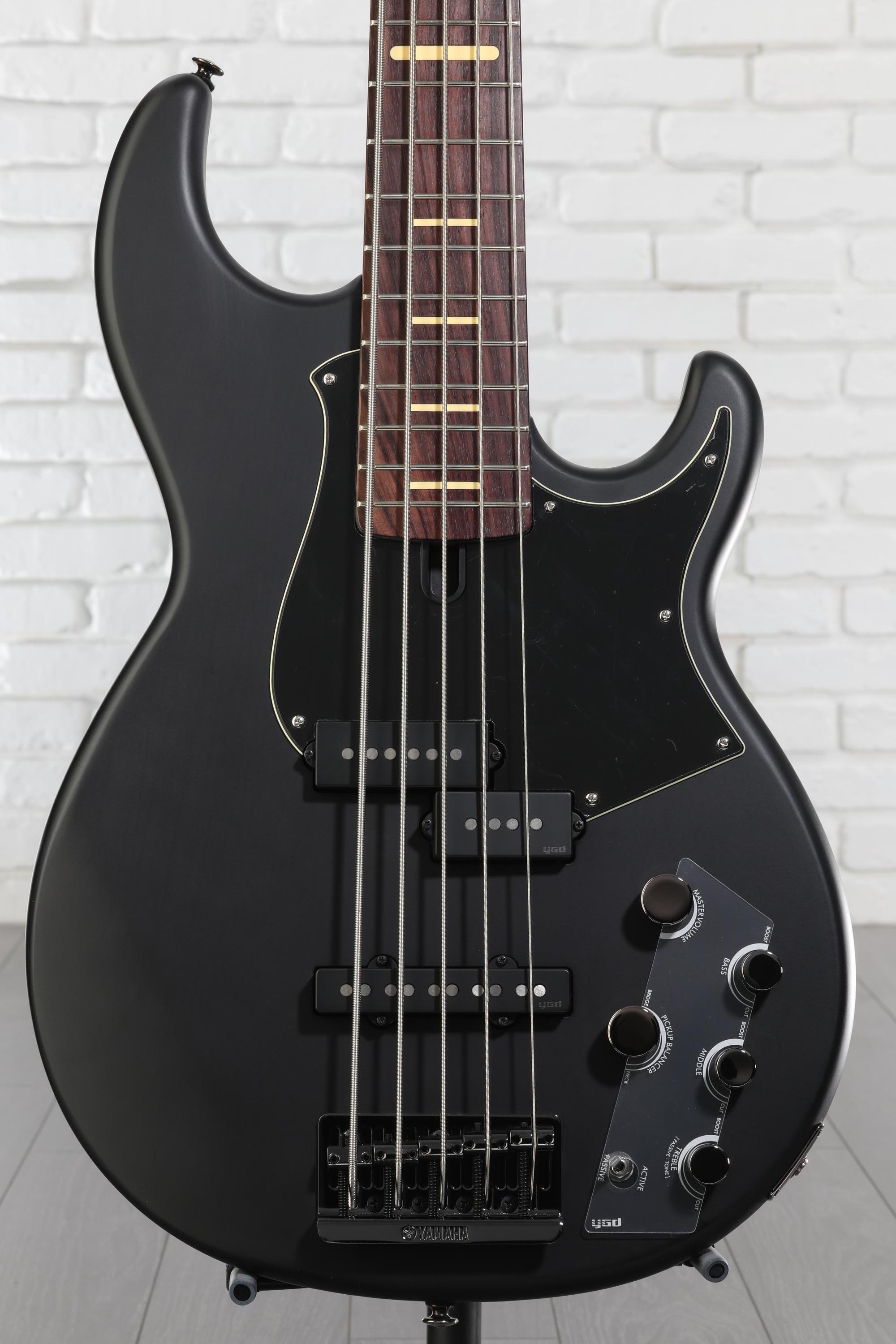 Yamaha BB735A 5-string Bass Guitar - Translucent Matte Black
