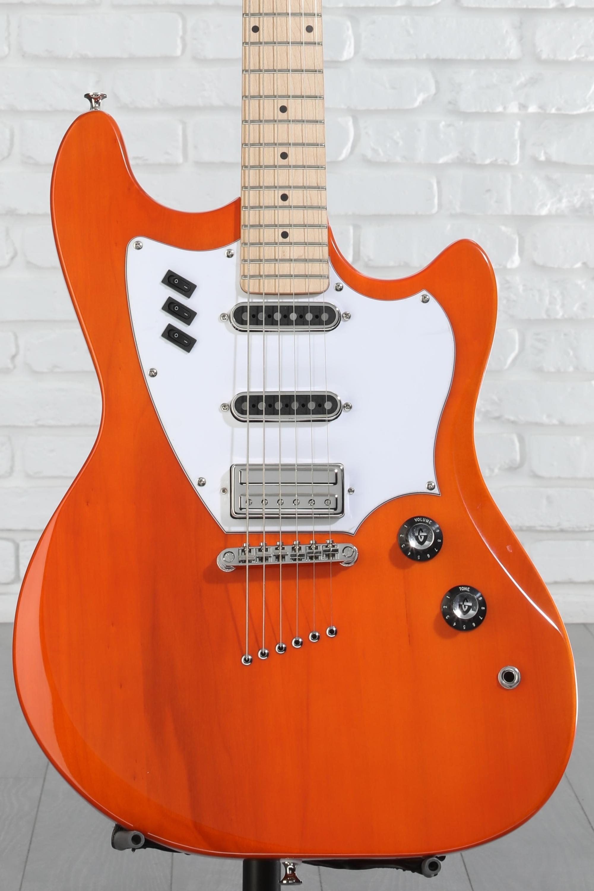 Guild Surfliner Solidbody Electric Guitar - Sunset Orange