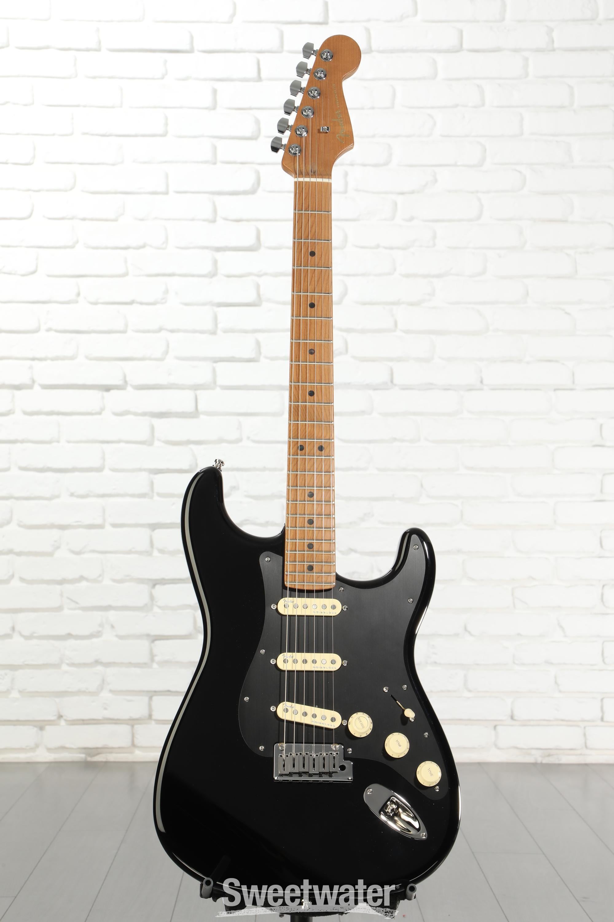Fender American Ultra II Stratocaster Electric Guitar - Black