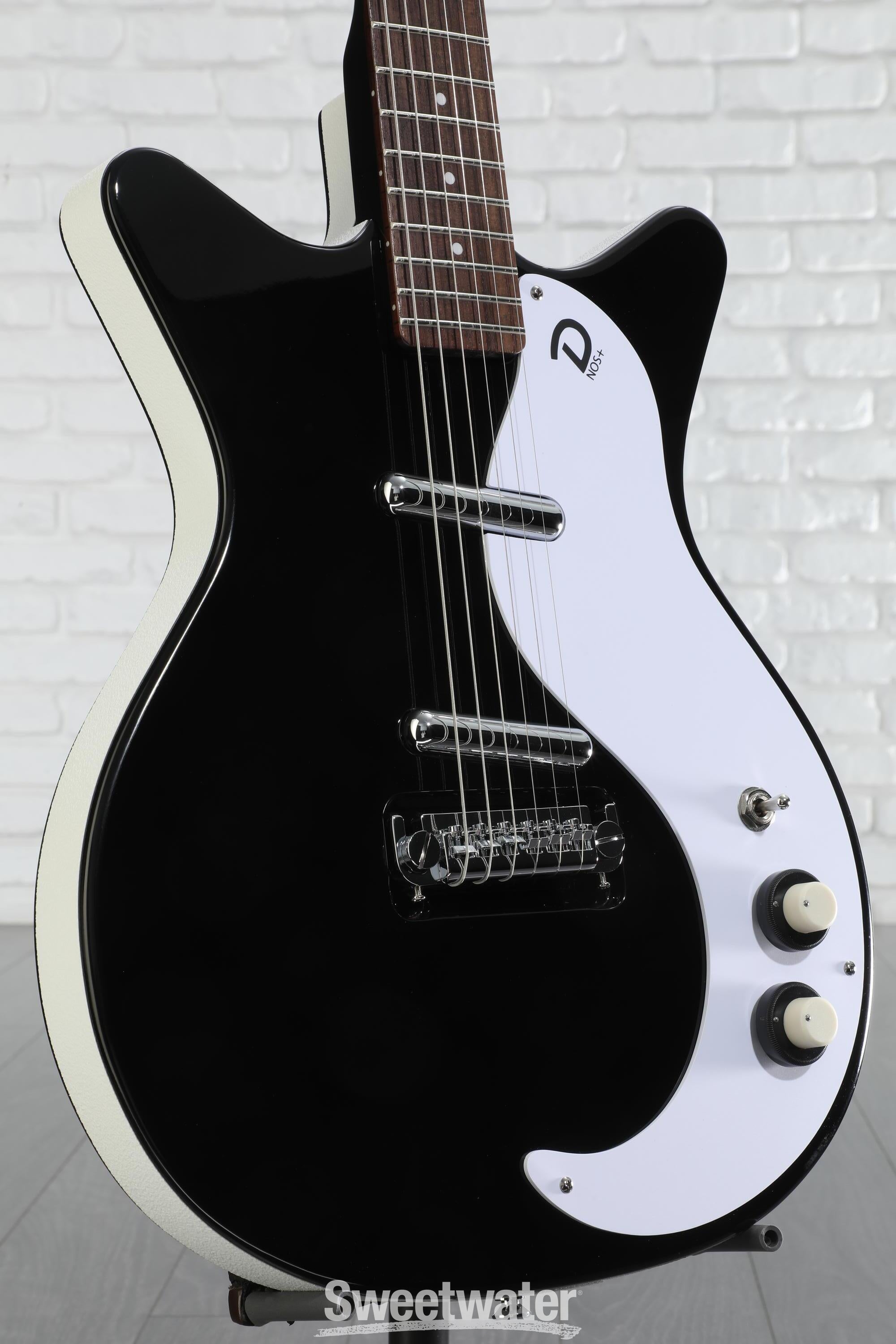 Danelectro '59M NOS+ Semi-hollowbody Electric Guitar - Black