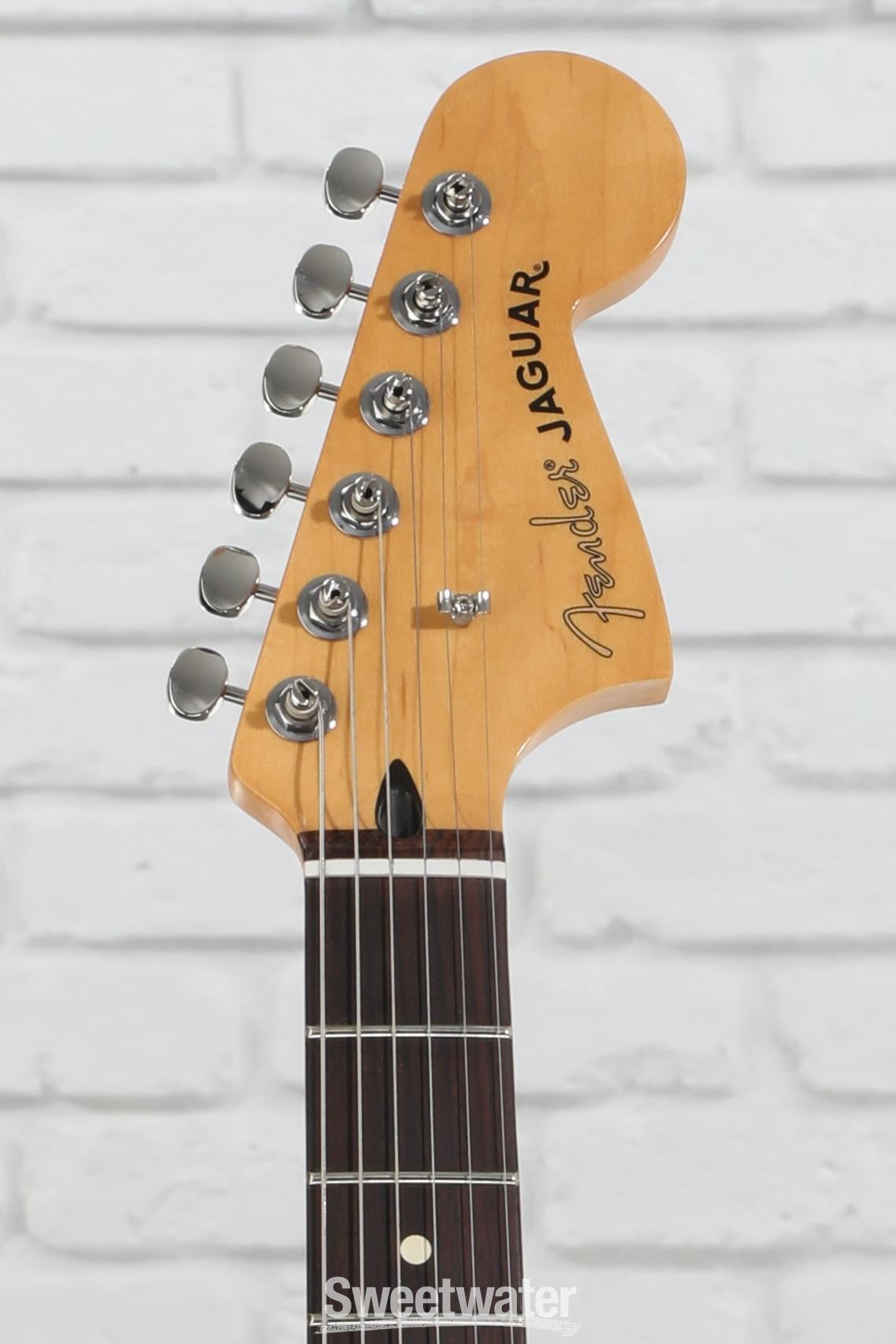 ギター Fender Player Jaguar Fender Player II Jaguar Electric Guitar - Polar White