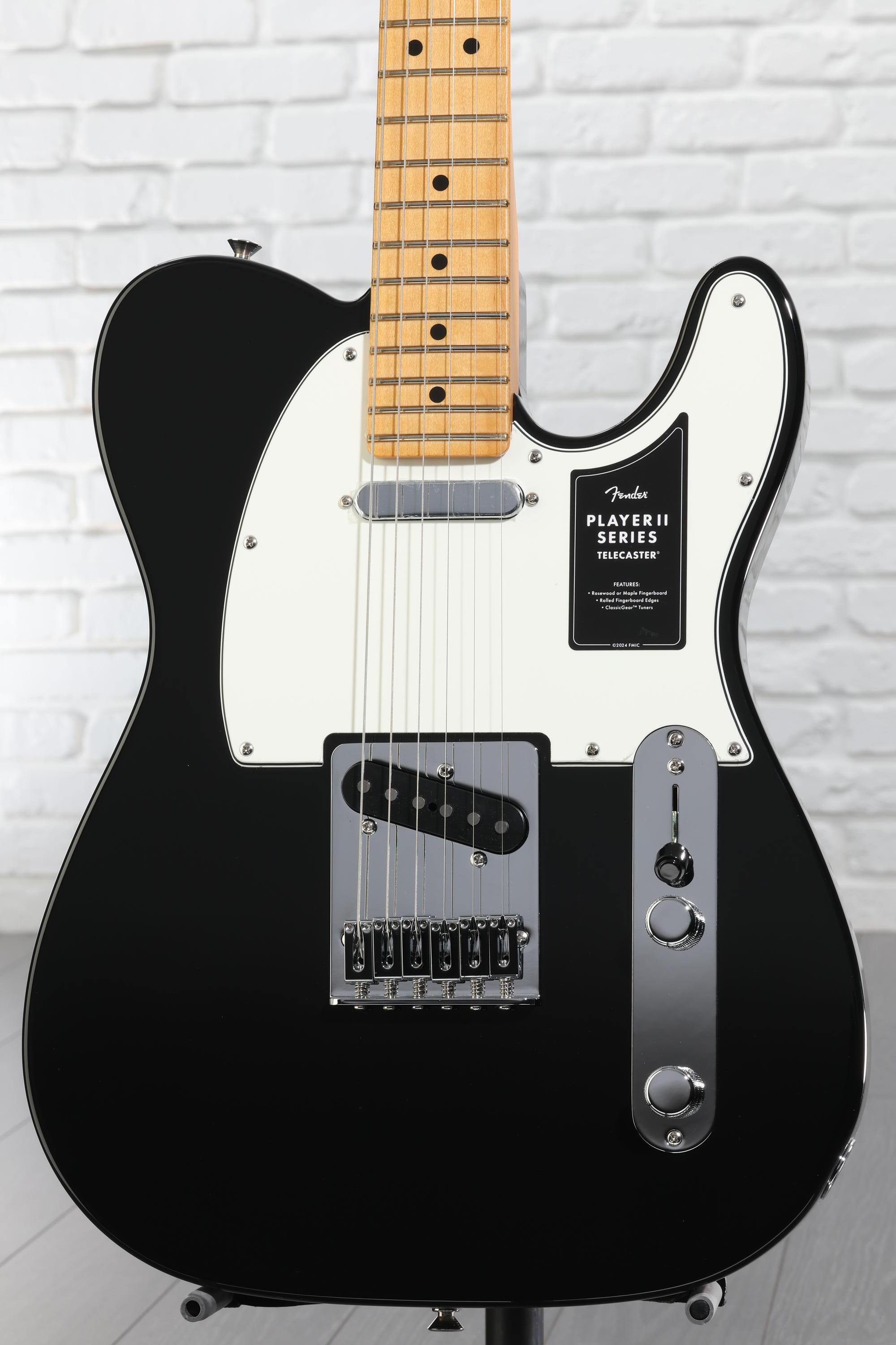 Fender Player II Telecaster Electric Guitar - Black with