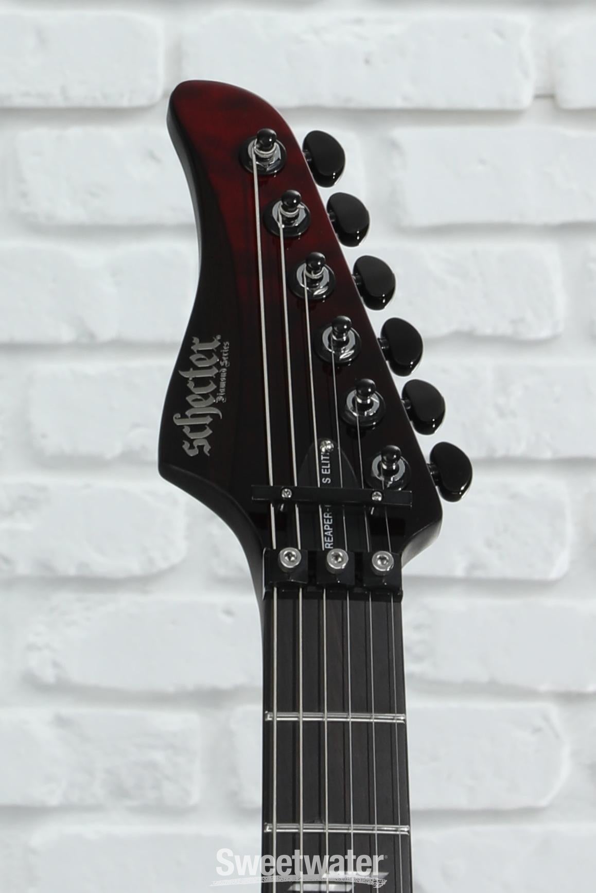 Schecter Reaper-6 FR S Elite Electric Guitar - Blood Burst