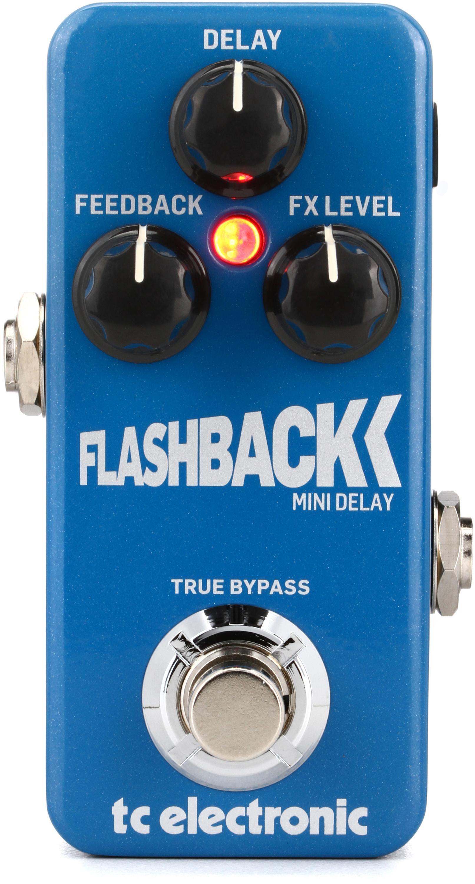TC Electronic Flashback Mini Delay Pedal Reviews | Sweetwater