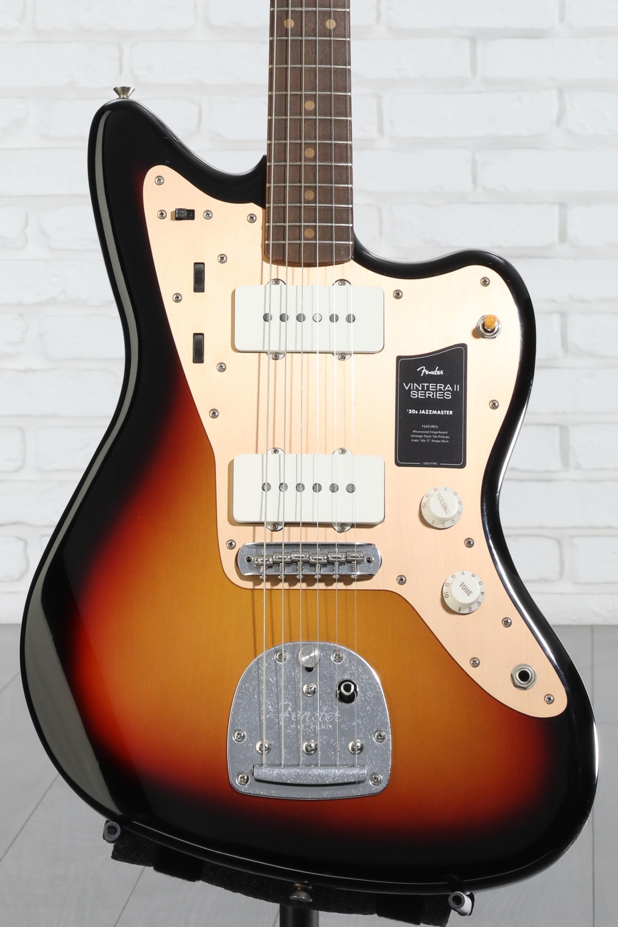 ギター Fender Vintera II '50s Jazzmaster Fender Vintera II '50s Jazzmaster Electric Guitar Sonic Blue