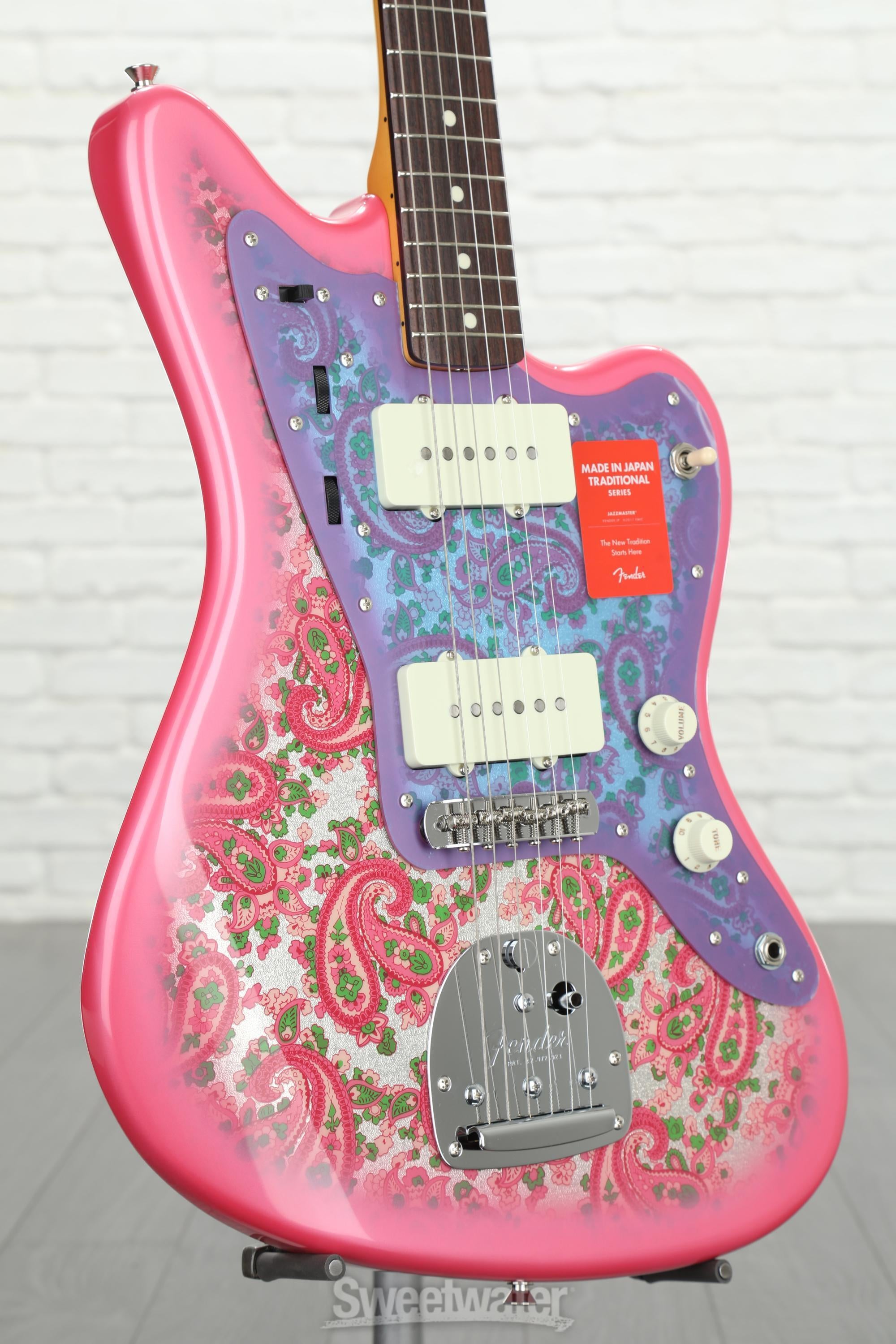 Fender Made in Japan Traditional '60s Jazzmaster - Pink Paisley