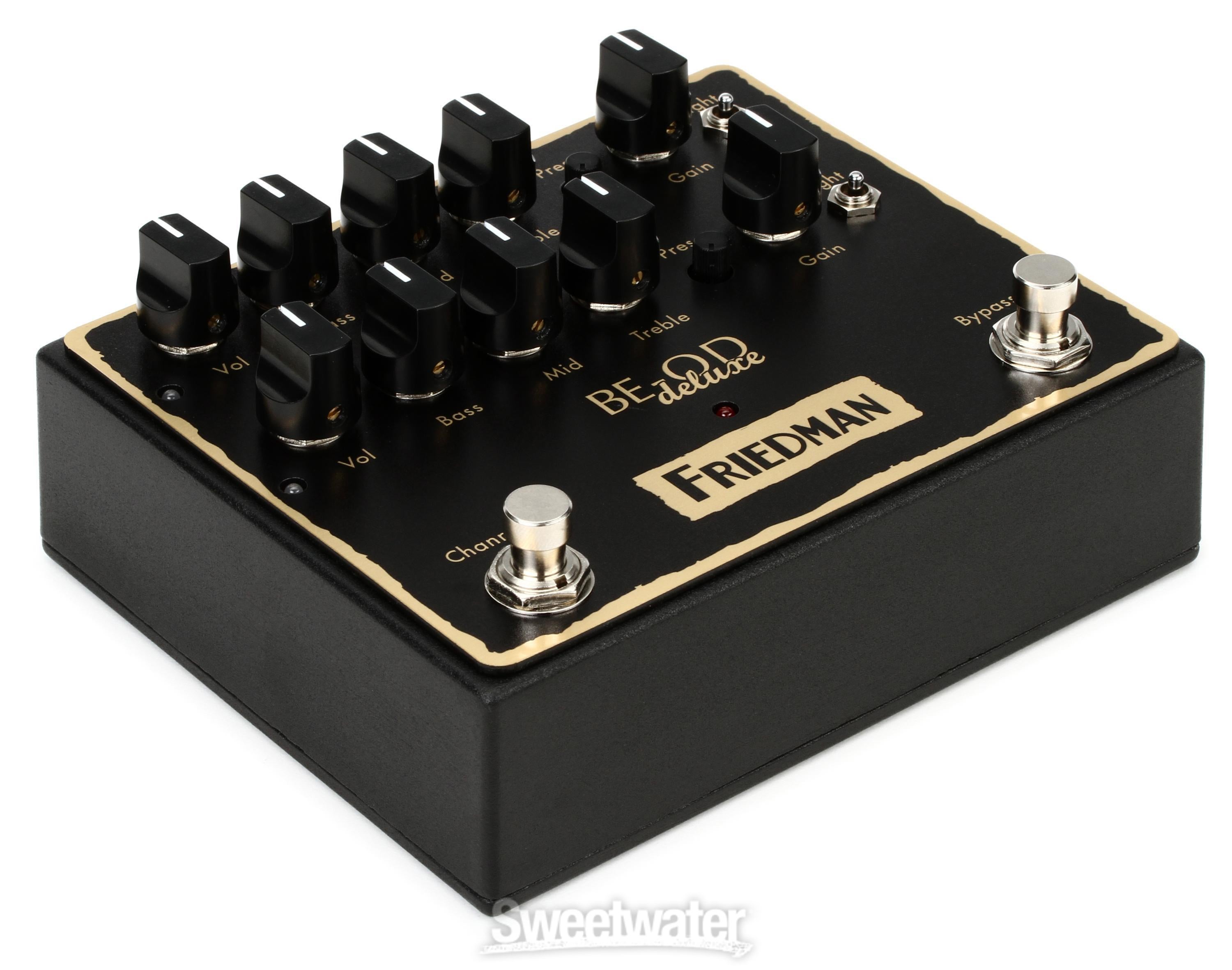 Friedman BE-OD Deluxe Dual Overdrive Pedal