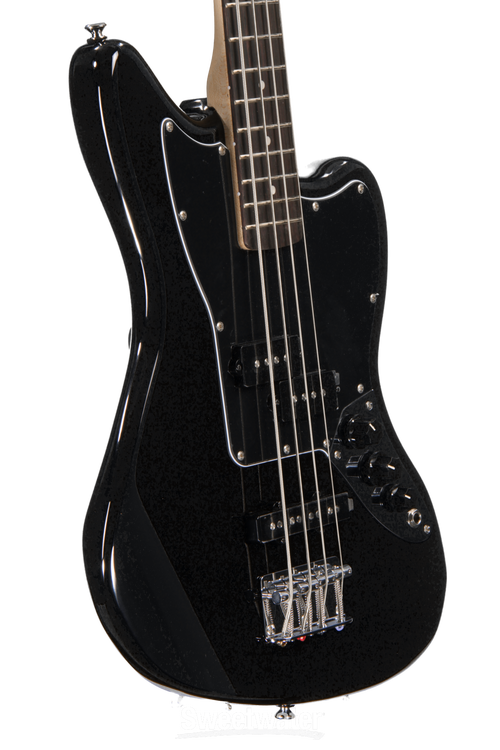 レア Jaguar Bass Special SS Squier Vintage Modified Jaguar Bass Special SS - Black