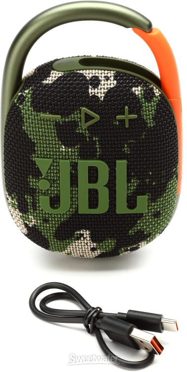 JBL CLIP 4 BLUETOOTH PORTABLE WIRELES MINI SPEAKER IP67 NEW - BLACK PINK  SQUAD