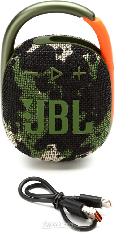 JBL Clip 4 Portable Bluetooth Speaker (Squad) JBLCLIP4SQUADAM