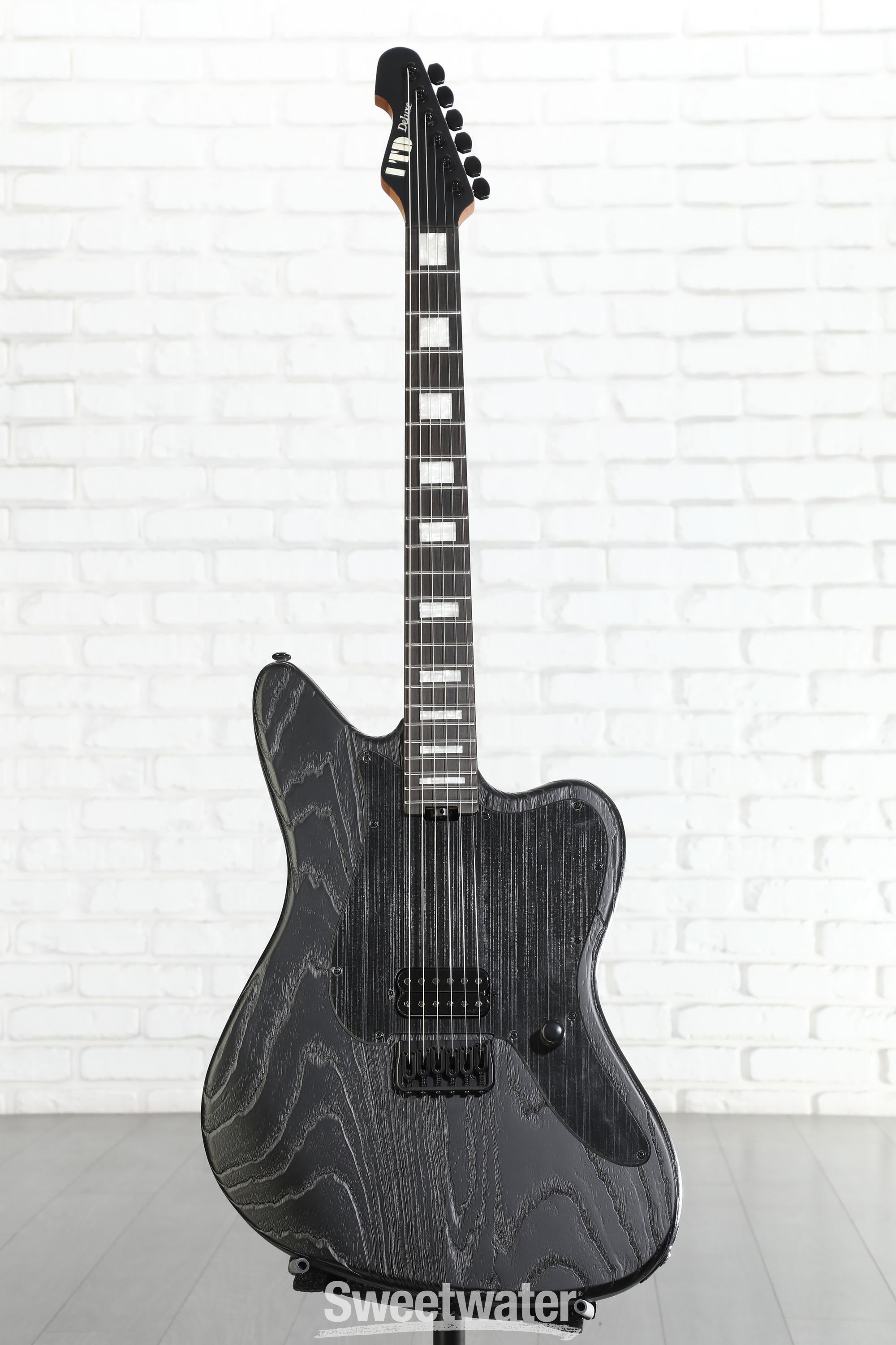 ESP LTD XJ-1 HT Electric Guitar - Black Blast | Sweetwater
