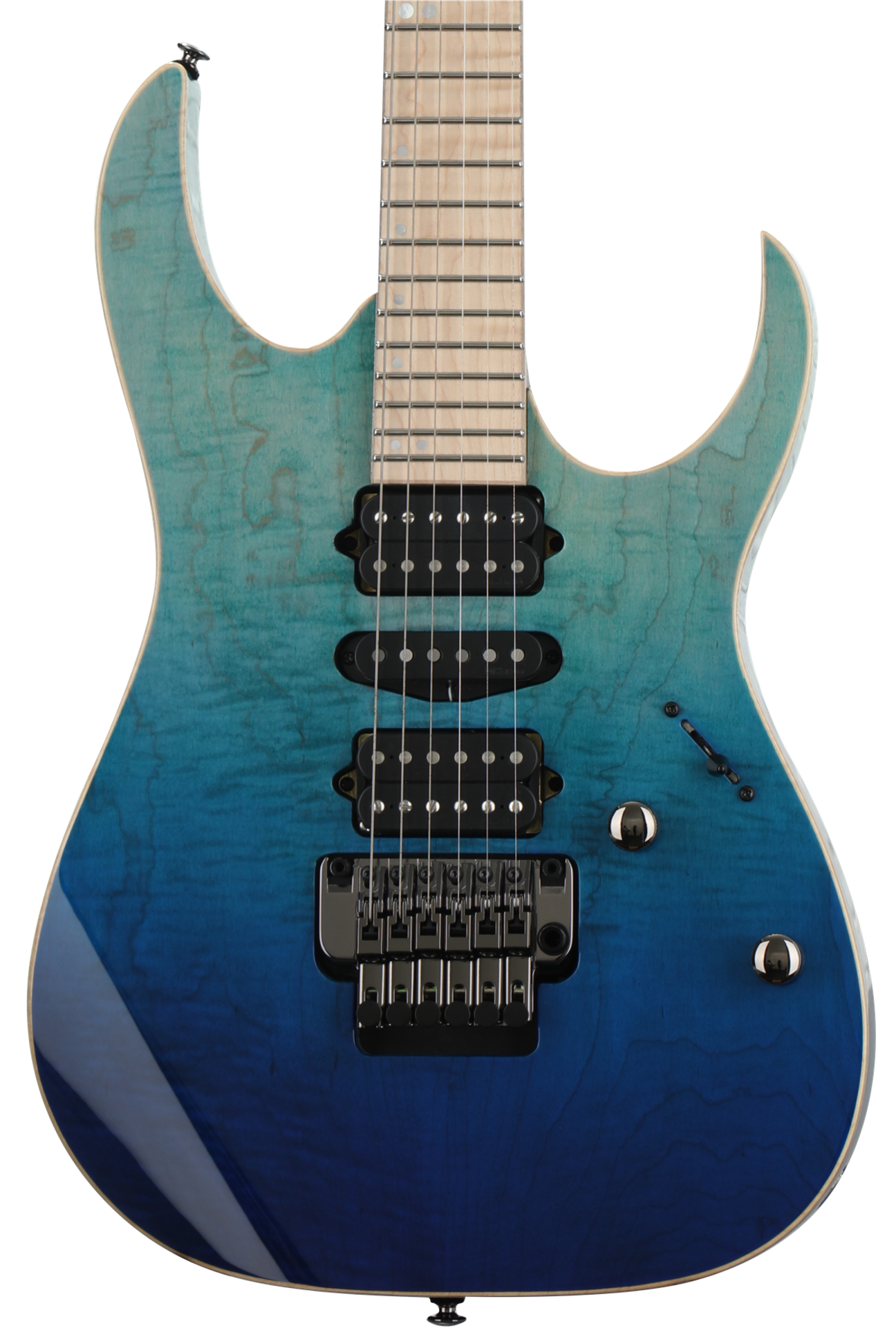 Ibanez RG Premium RG6PCMLTD - Blue Reef Gradation | Sweetwater