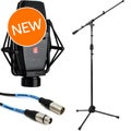 Photo of sE Electronics sE4100-U Large-diaphragm Condenser Microphone woth Stand and Cable