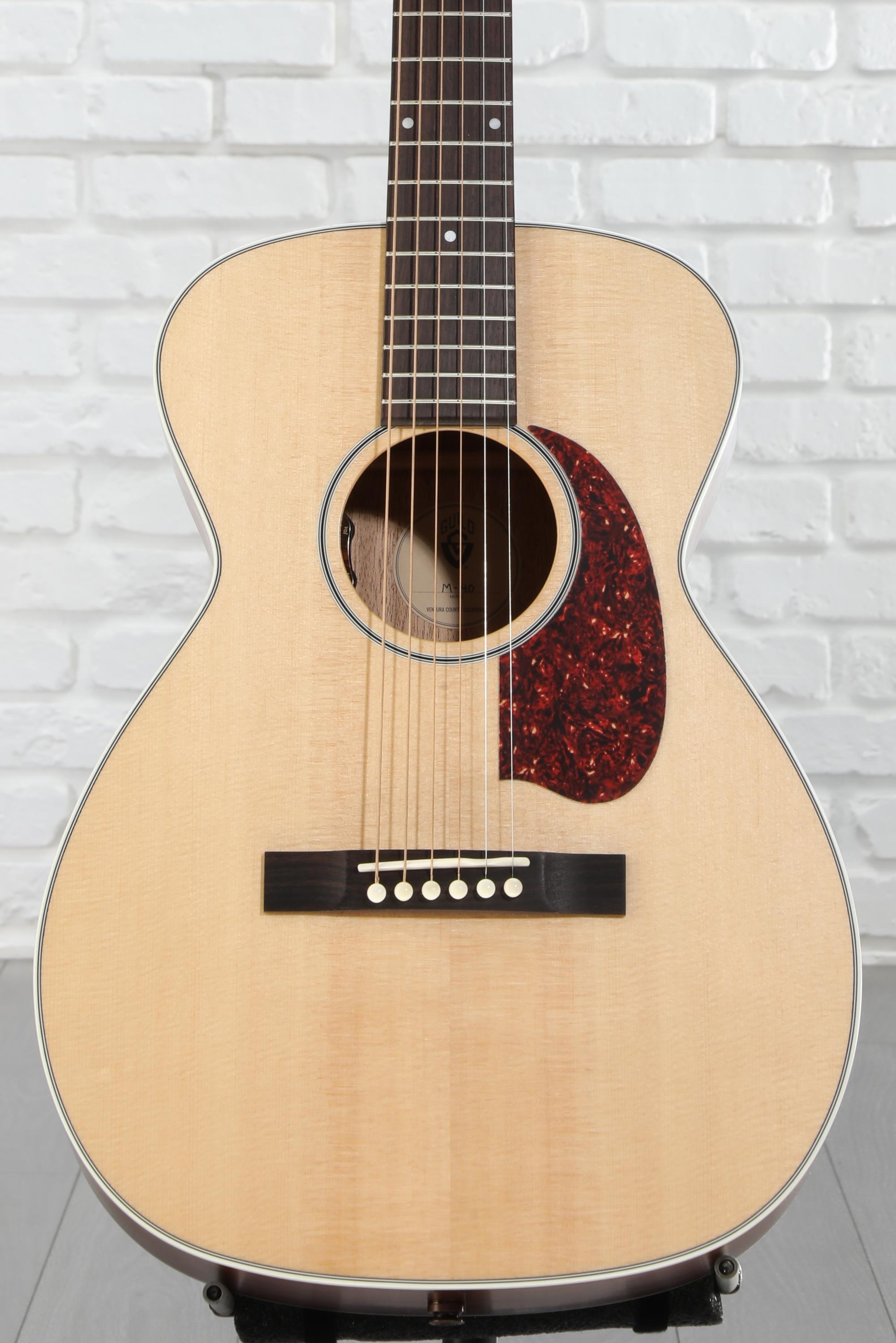 Guild M-40E Standard Acoustic-electric Guitar - Natural | Sweetwater