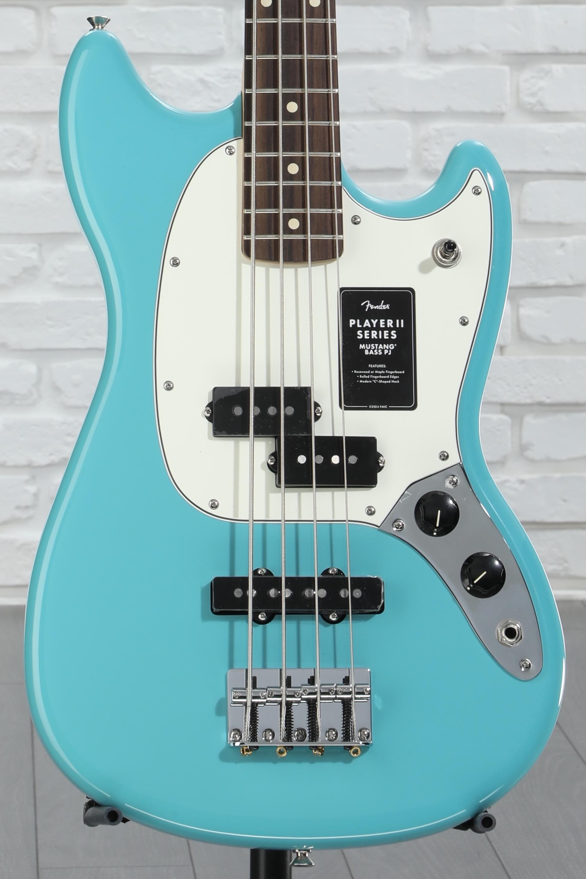 【美品】Fender Player Mustang Bass PJ Amazon.com: Fender Player II Mustang Bass PJ, Maple