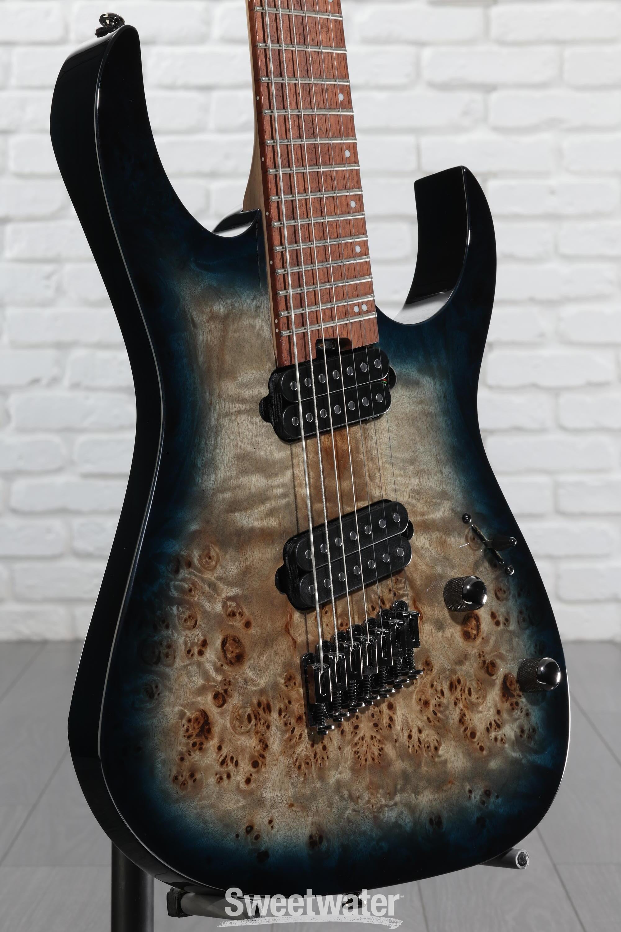Ibanez RGMS7 7-string Electric Guitar - Cosmic Blue
