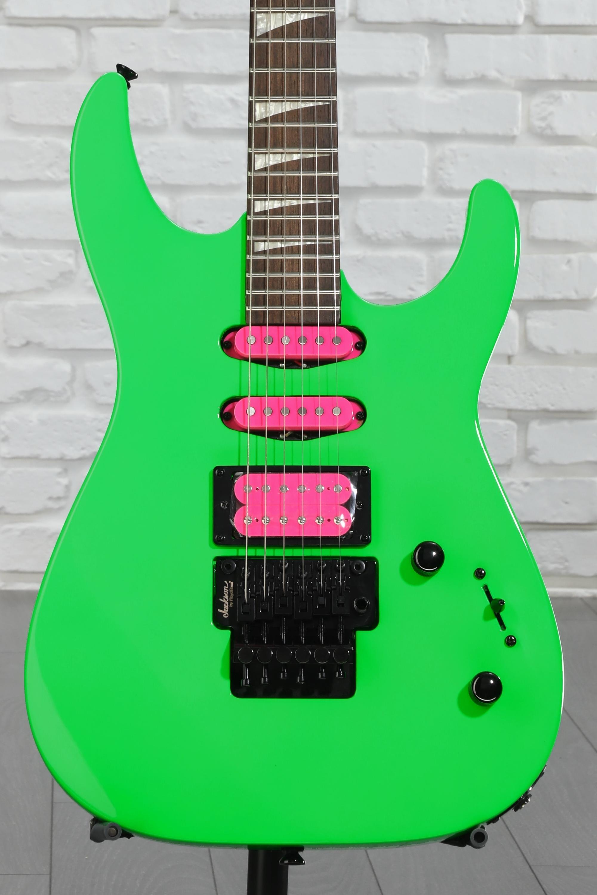 Jackson X Series Dinky DK3XR HSS Electric Guitar - Neon