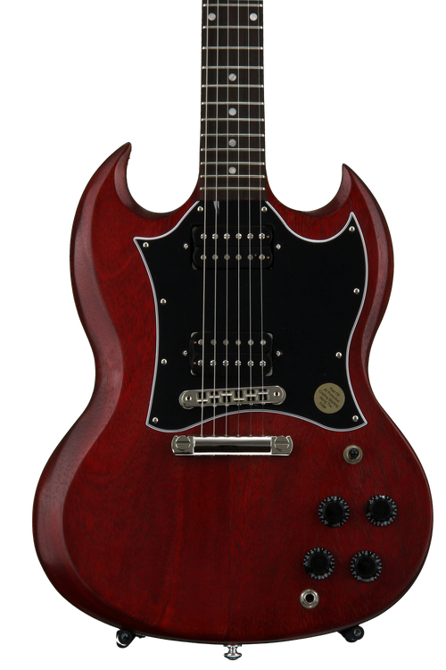 Gibson SG Faded 2017 T - Worn Cherry with Gig Bag | Sweetwater Gibson SG Faded 2017 T - Worn Cherry with Gig Bag | Sweetwater