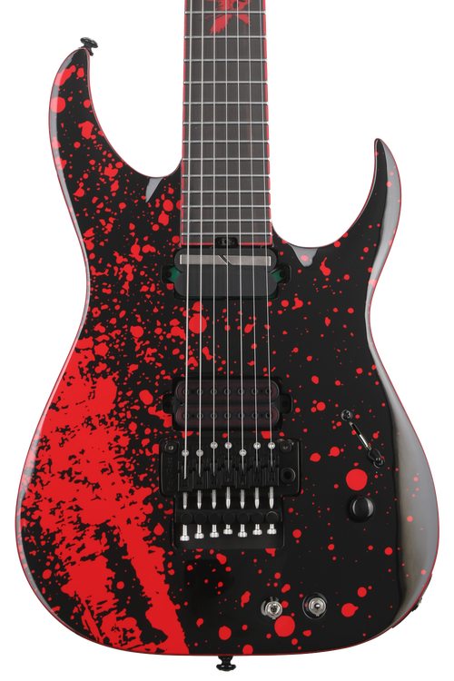 Schecter Sullivan King Banshee 7 FRS Electric Guitar - Obsidian