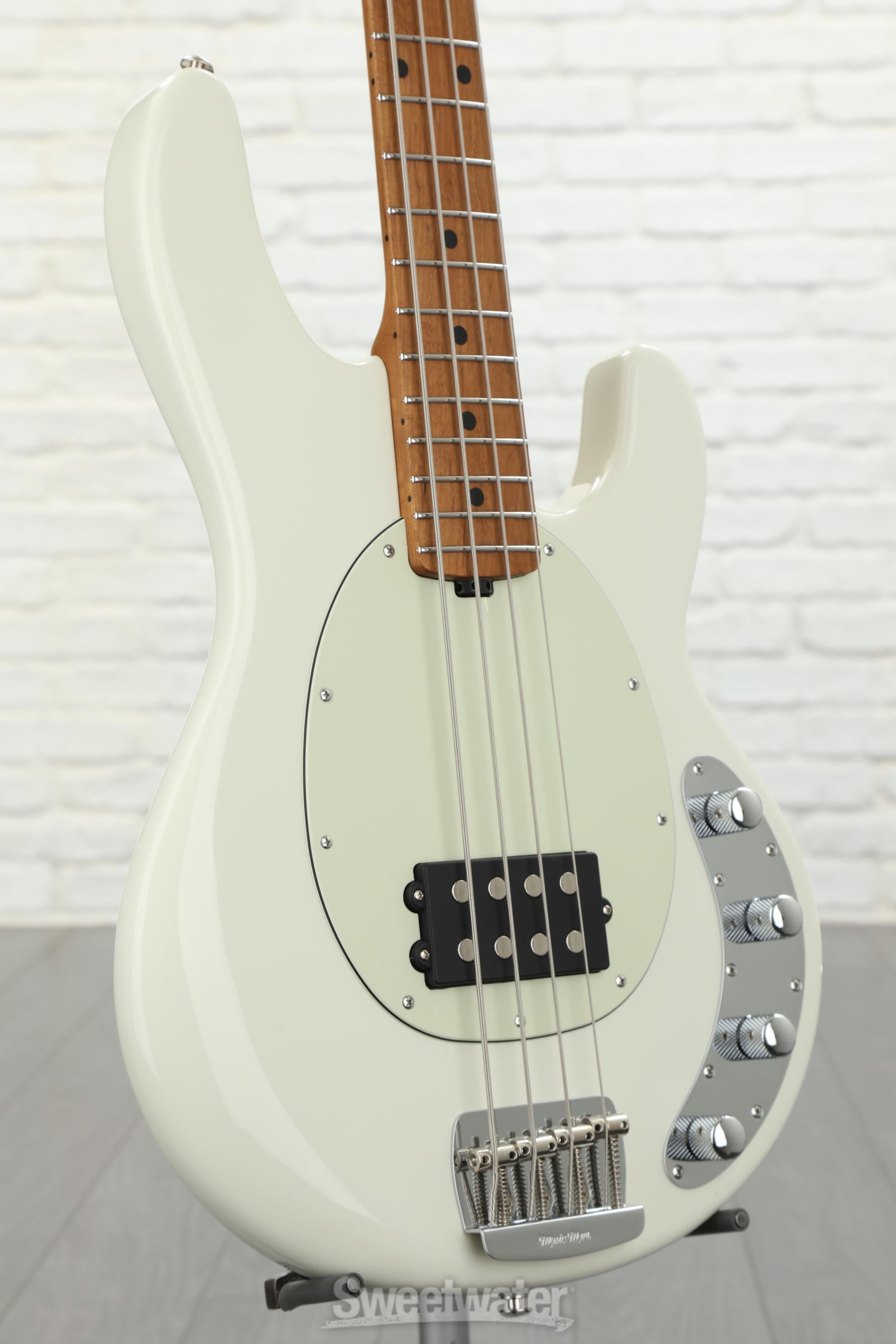Ernie Ball Music Man StingRay Special Bass Guitar - Ivory