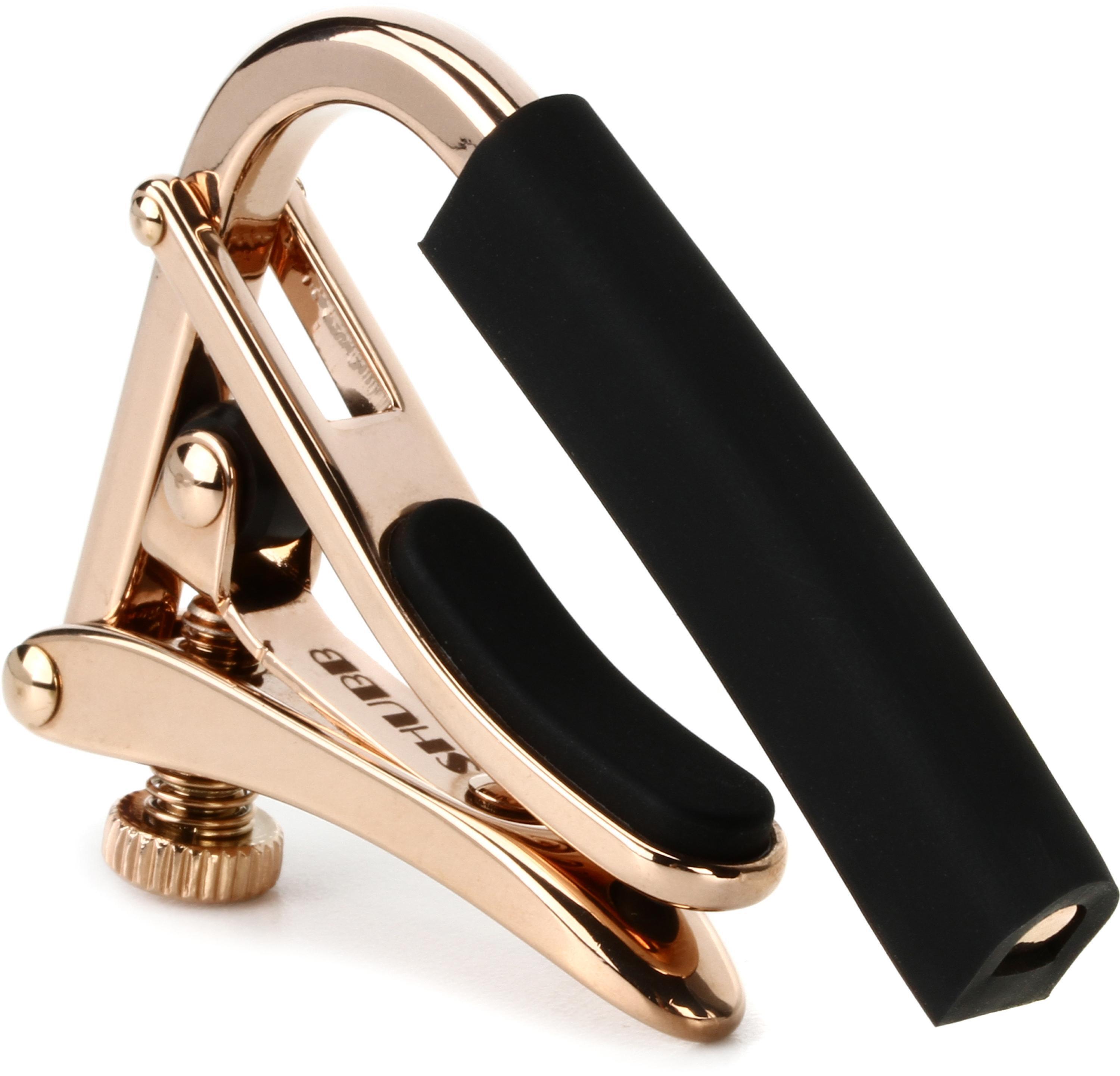 Photo of Shubb C4GR Standard Capo for 7.25 Radius - Rose Gold