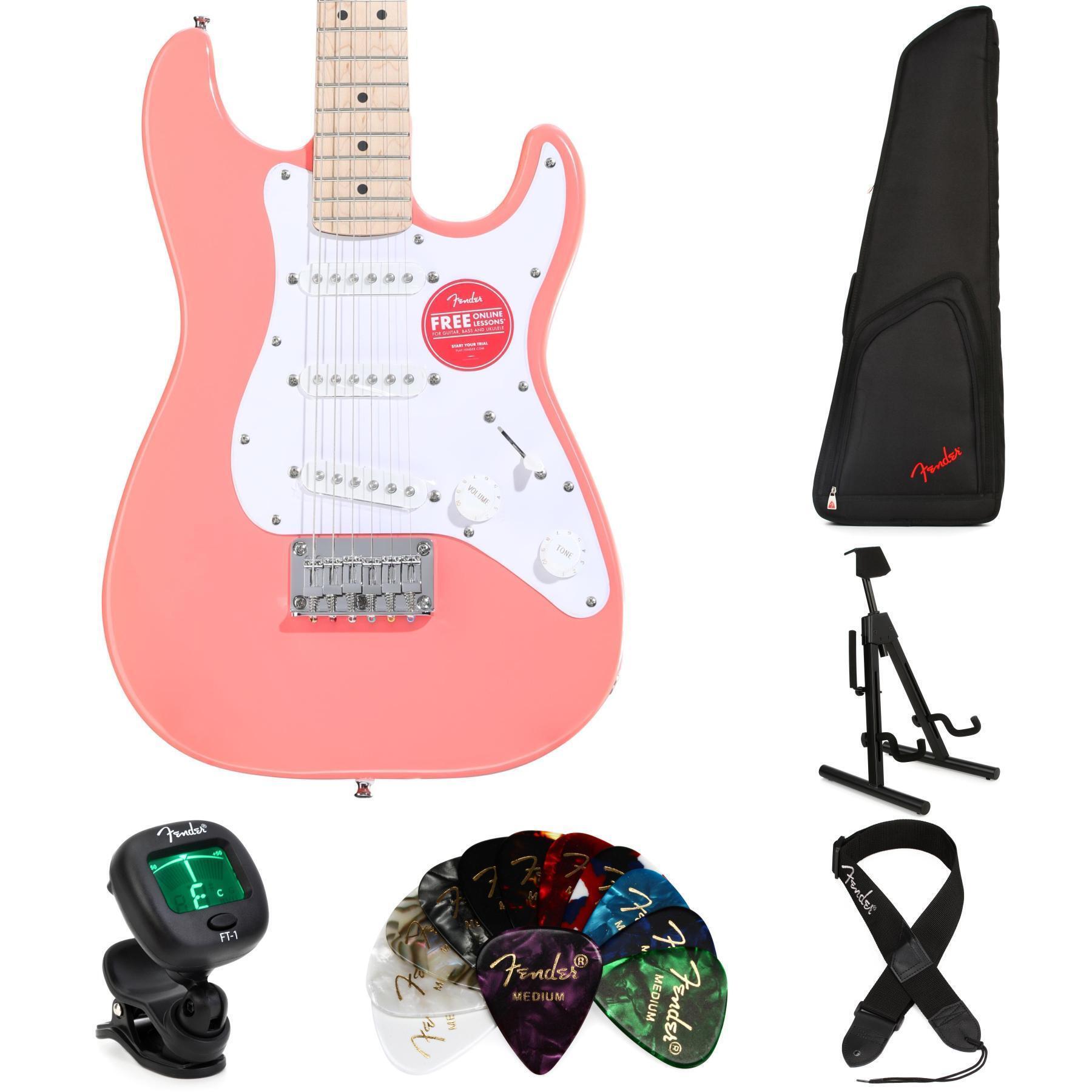 Mini Strat Small Guitar Gig Bag Squier Mini Stratocaster Electric