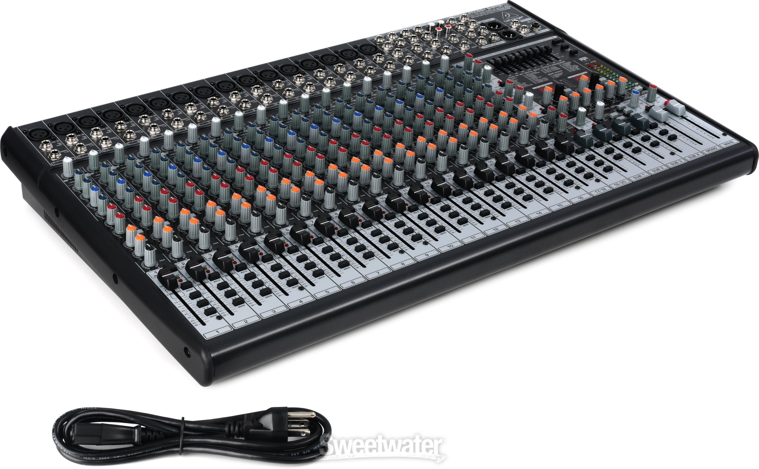 Behringer Eurodesk SX2442FX Mixer with Effects | Sweetwater