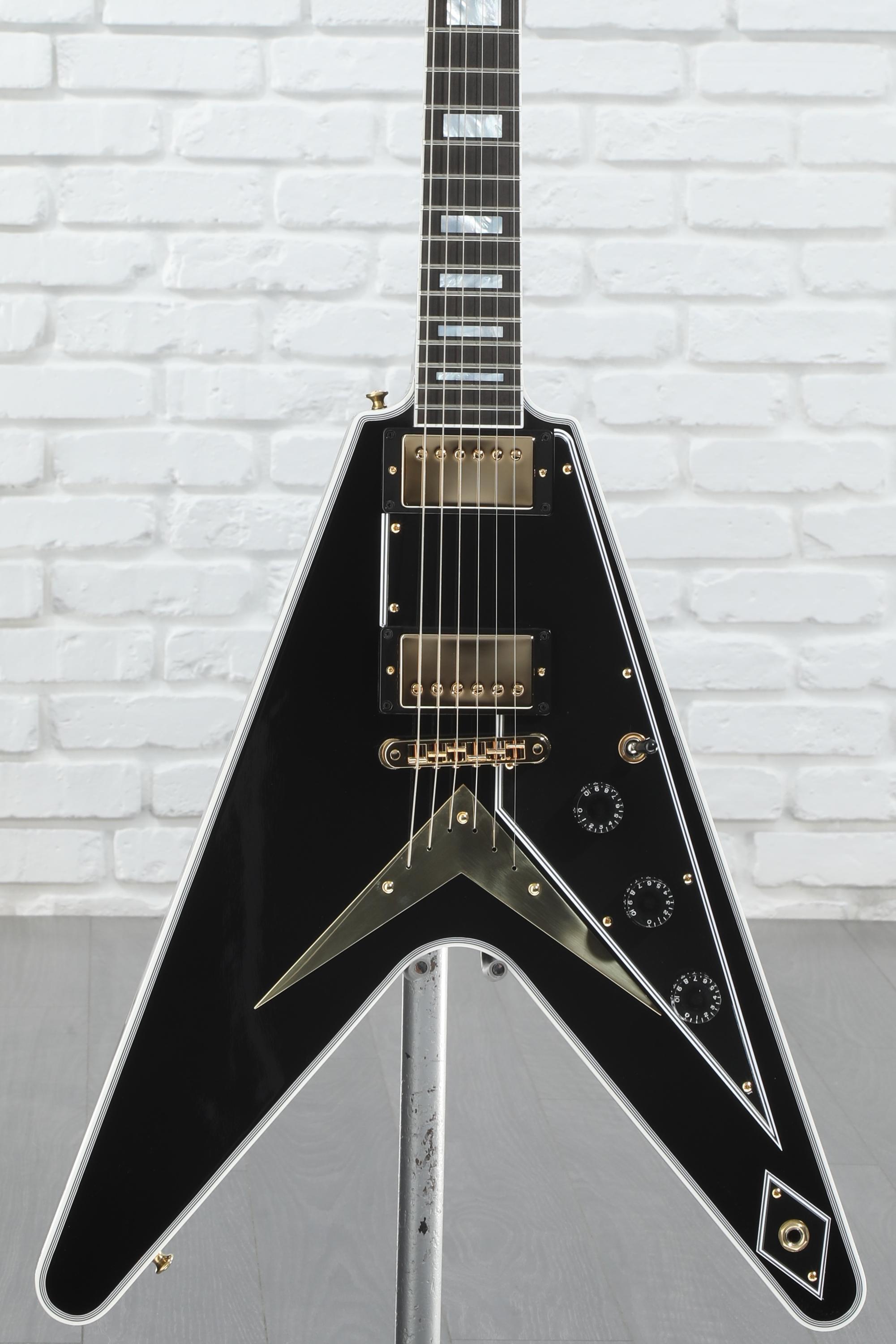 高速 割引 2024 東日本 Flying Custom Gibson V Fingerboard Ebony with Ebony - Custom ギター